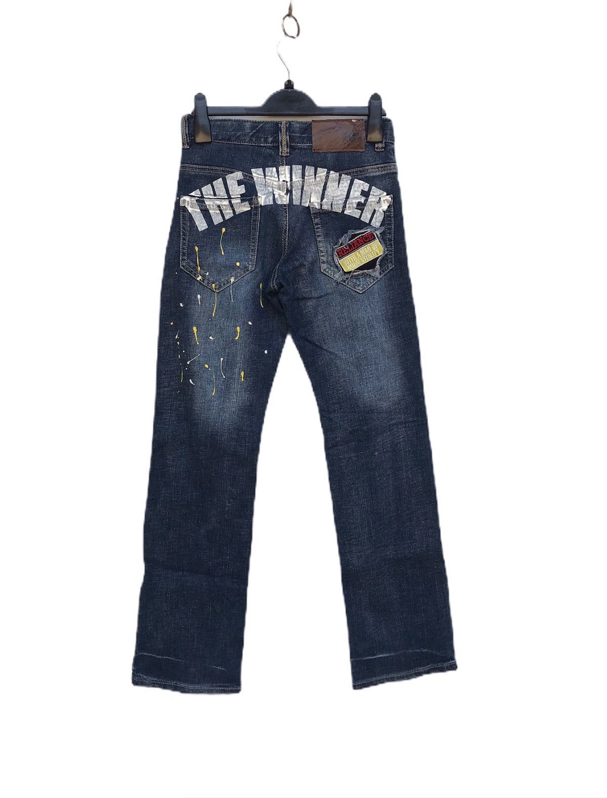 Japanese Brand 🔥Take In A Wave The Winner Nice Jeans Size US 26 / EU 42 - 2 Thumbnail