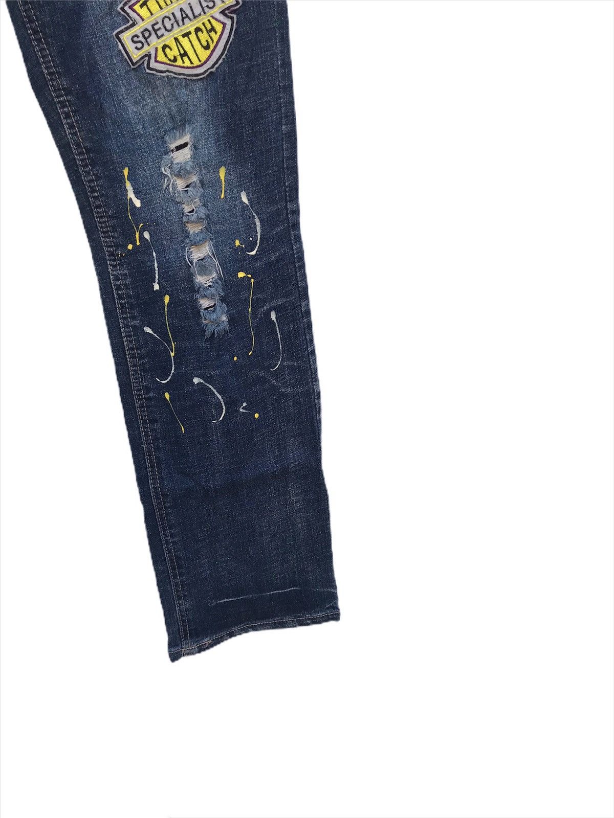 Japanese Brand 🔥Take In A Wave The Winner Nice Jeans Size US 26 / EU 42 - 4 Thumbnail