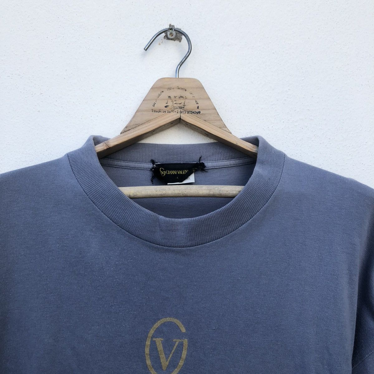 Vintage Vintage Gianni Valentino Sweatshirt BigLogo Sweatshirt Size US L / EU 52-54 / 3 - 4 Thumbnail