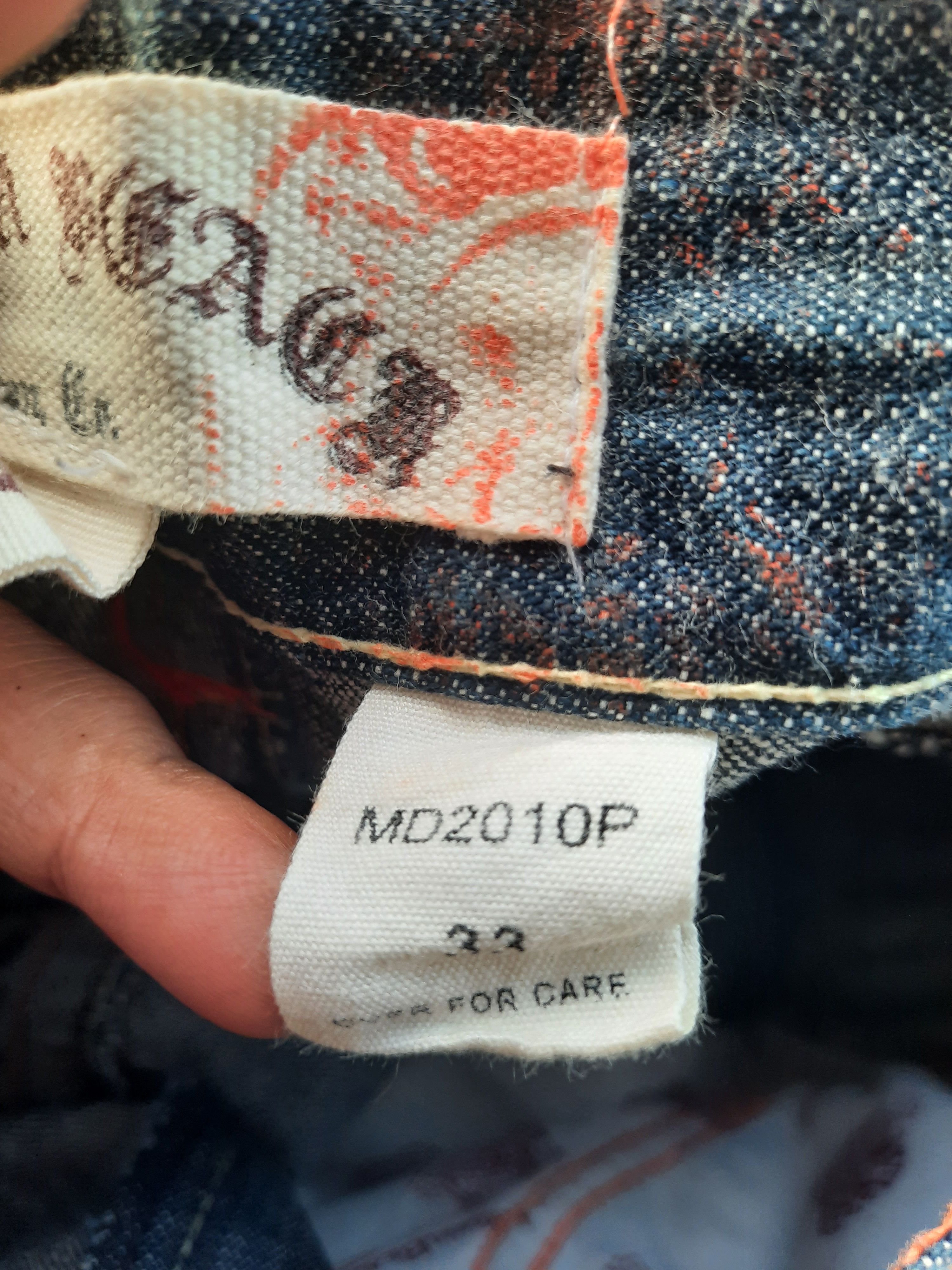 Japanese Brand Laguna Beach Skeleton Art Denim Size US 34 / EU 50 - 8 Thumbnail