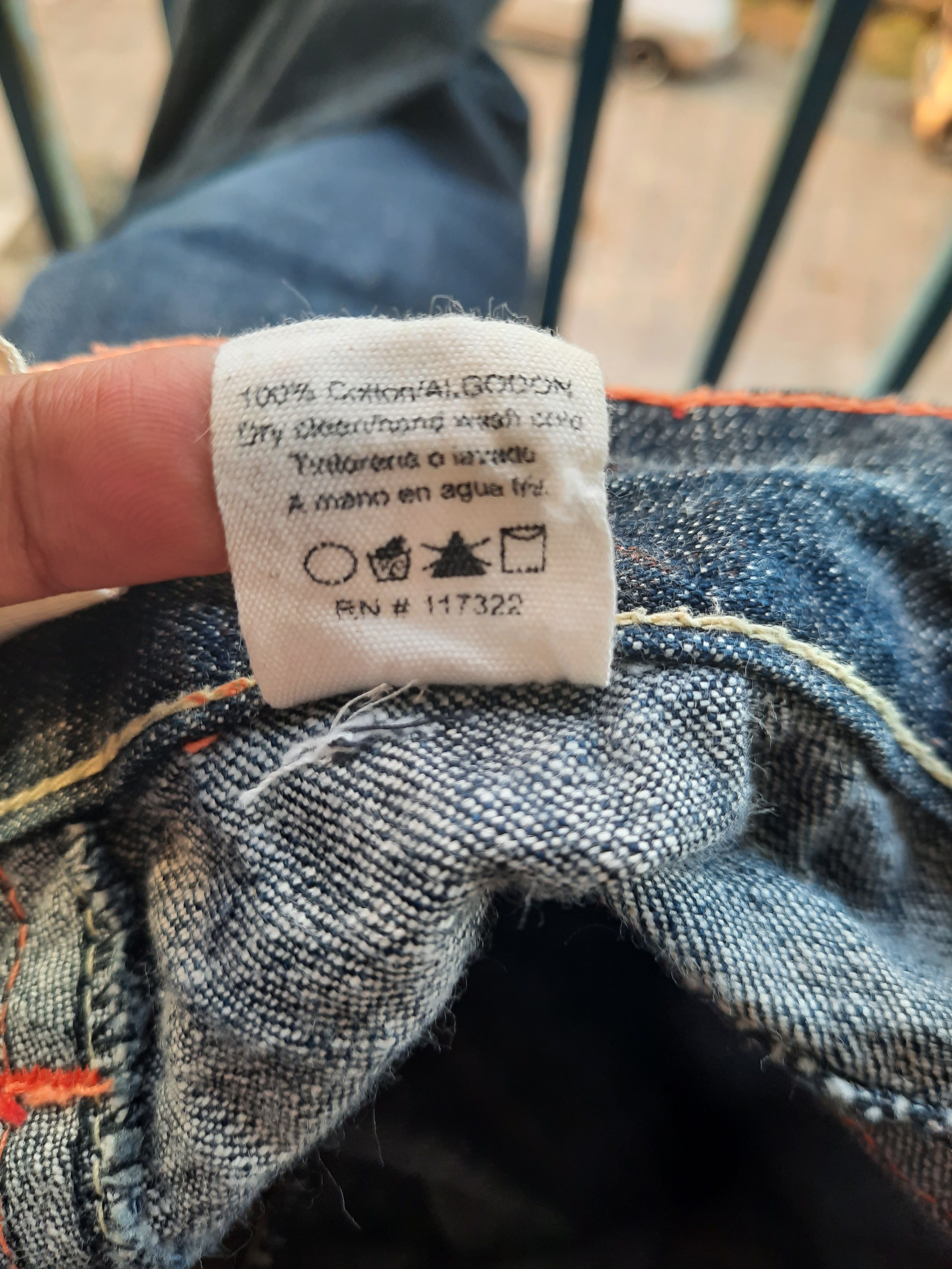 Japanese Brand Laguna Beach Skeleton Art Denim Size US 34 / EU 50 - 7 Thumbnail
