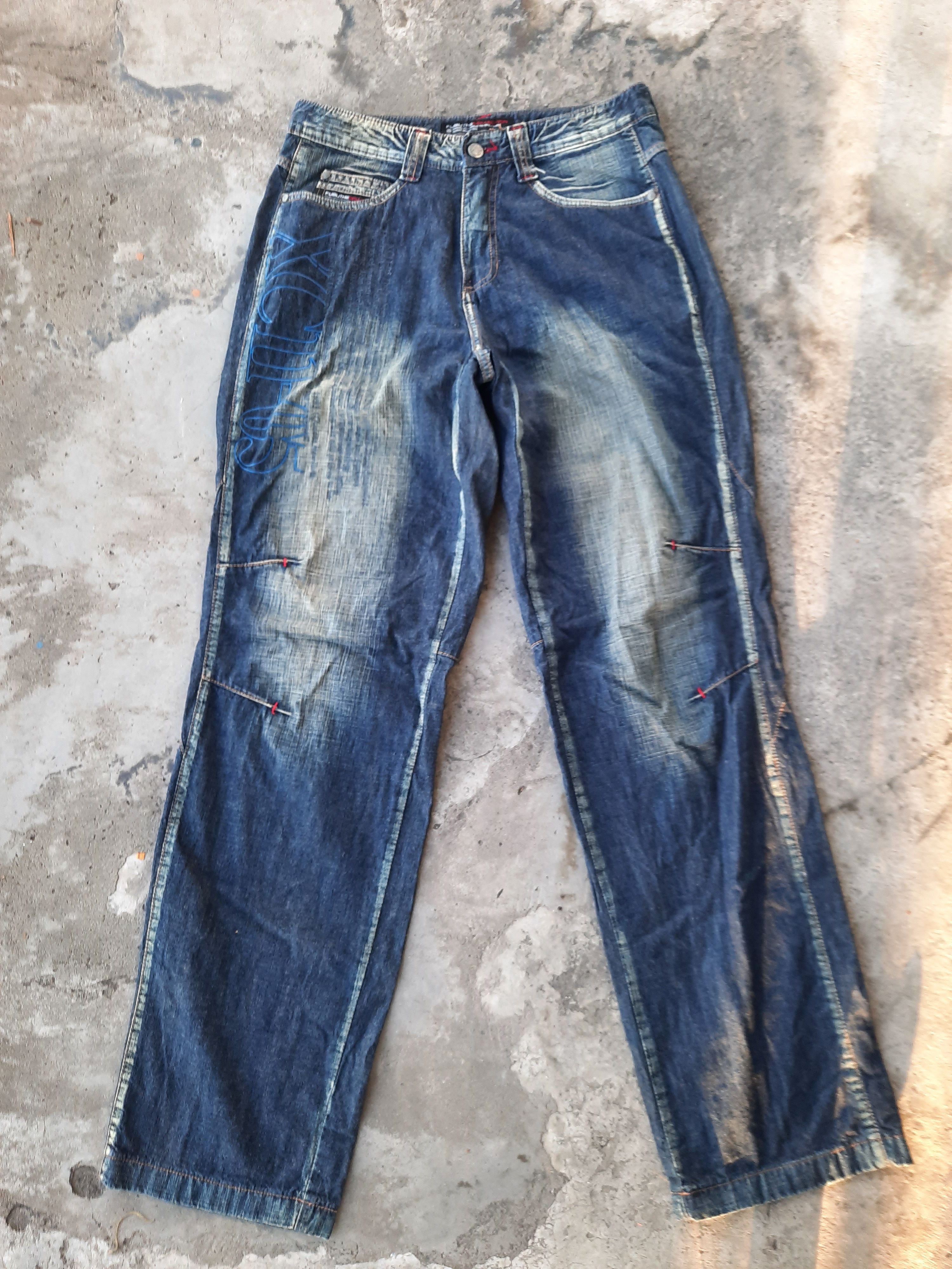 Fubu Fubu Distressed Denim Size US 31 - 1 Thumbnail