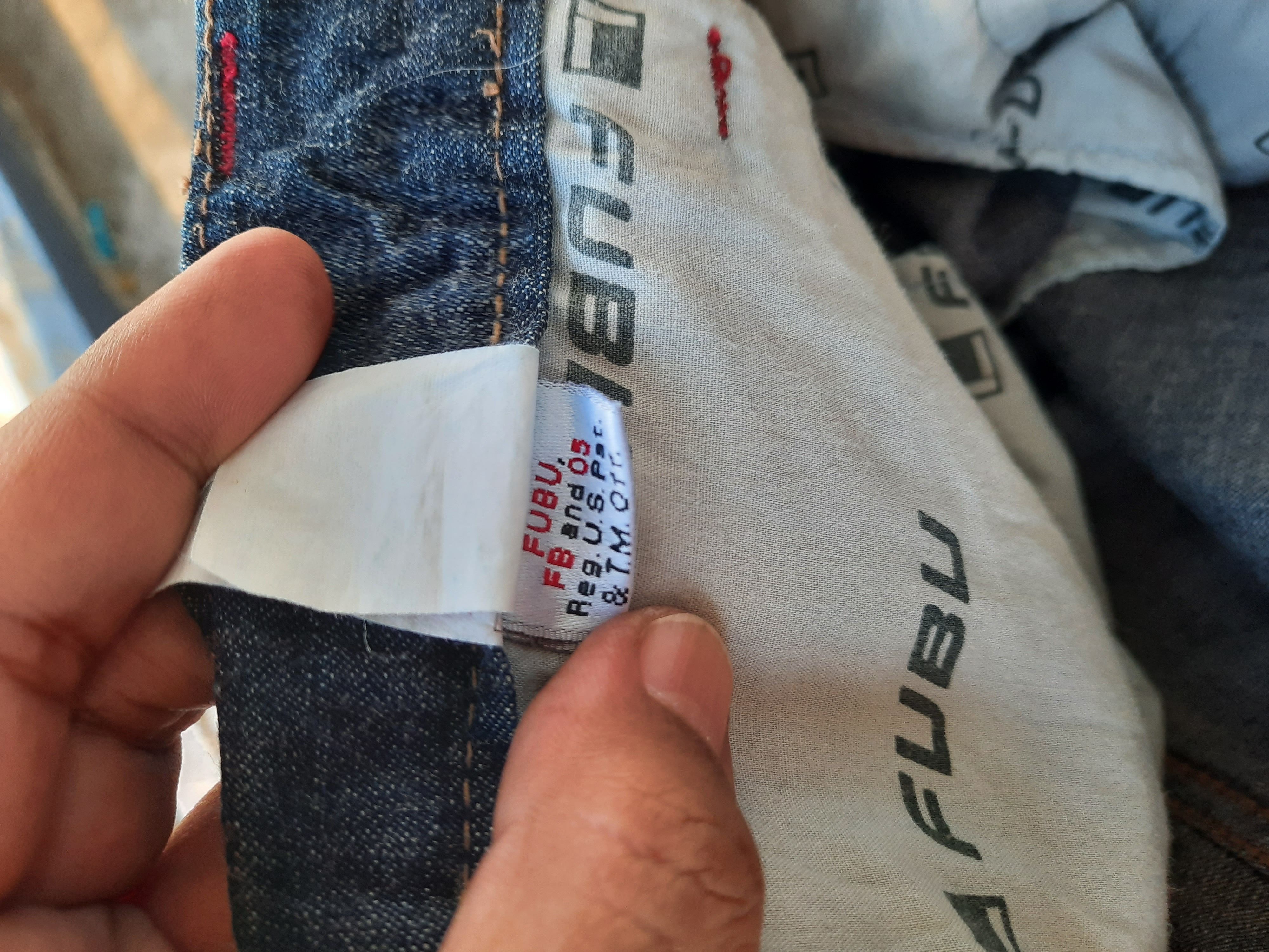 Fubu Fubu Distressed Denim Size US 31 - 6 Thumbnail