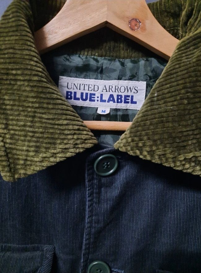 Japanese Brand × United Arrows United Arrows Blue Label Military Inspired Cuduroy Jacket Size US M / EU 48-50 / 2 - 2 Thumbnail