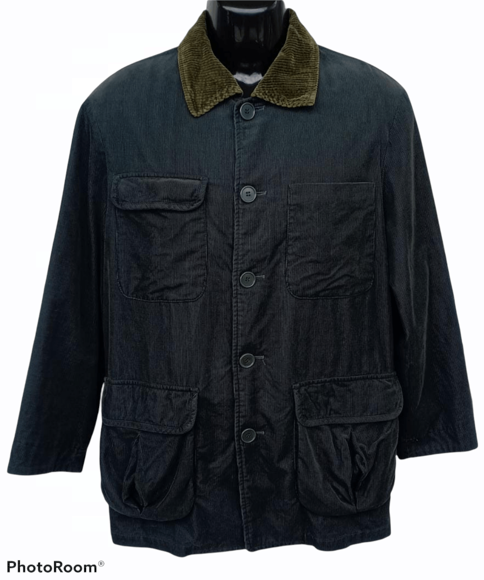 Japanese Brand × United Arrows United Arrows Blue Label Military Inspired Cuduroy Jacket Size US M / EU 48-50 / 2 - 1 Thumbnail