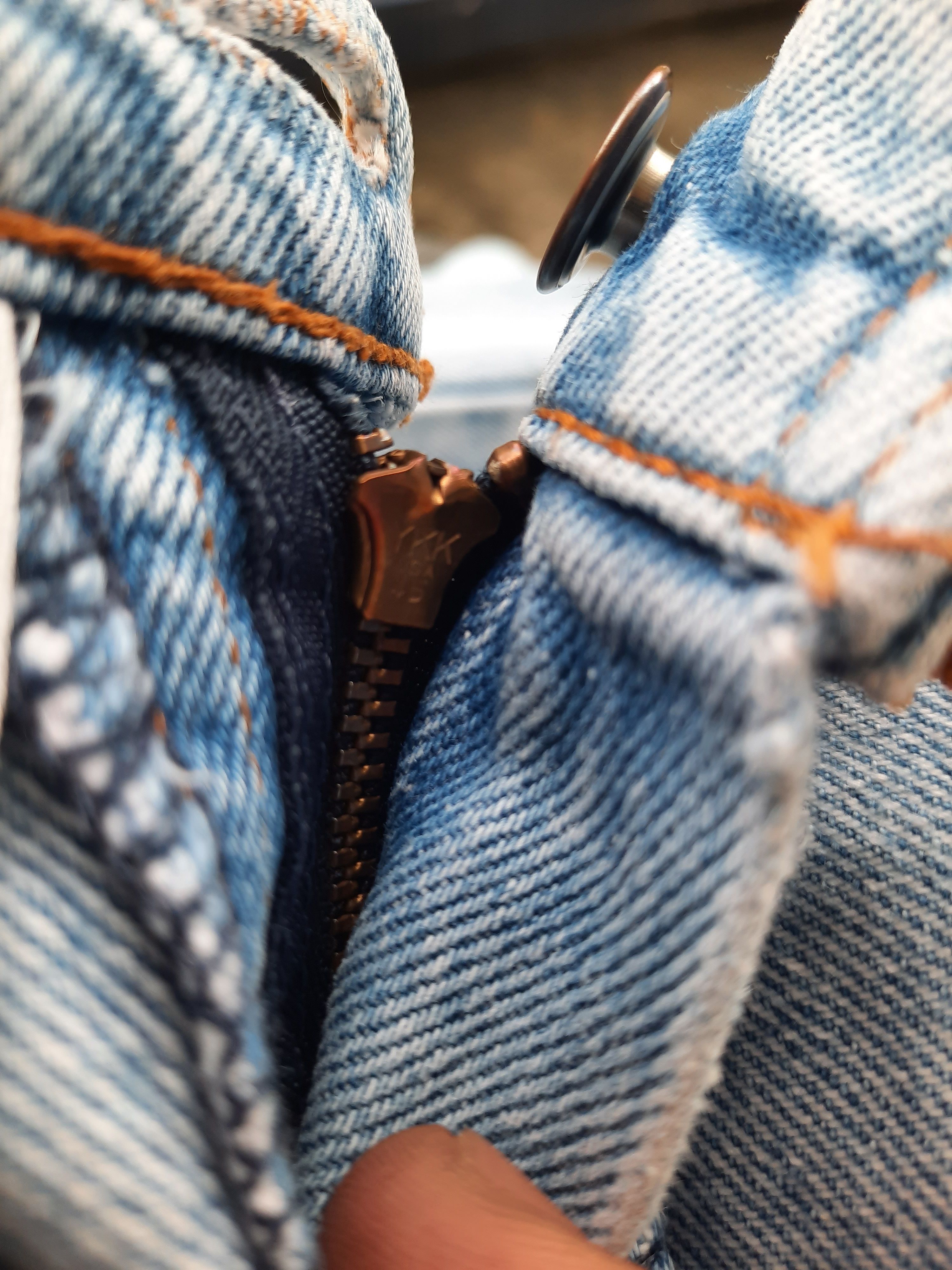 Levi's Vintage Clothing × Vintage Vintage 90's Levi's 515 Blue Wash Jeans Size US 30 / EU 46 - 5 Thumbnail