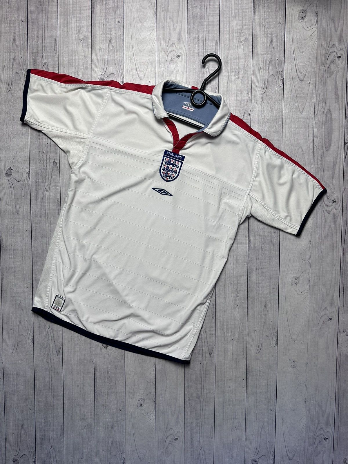 Umbro × Vintage Vintage England soccer jersey size S reversible Umbro Size US S / EU 44-46 / 1 - 2 Thumbnail