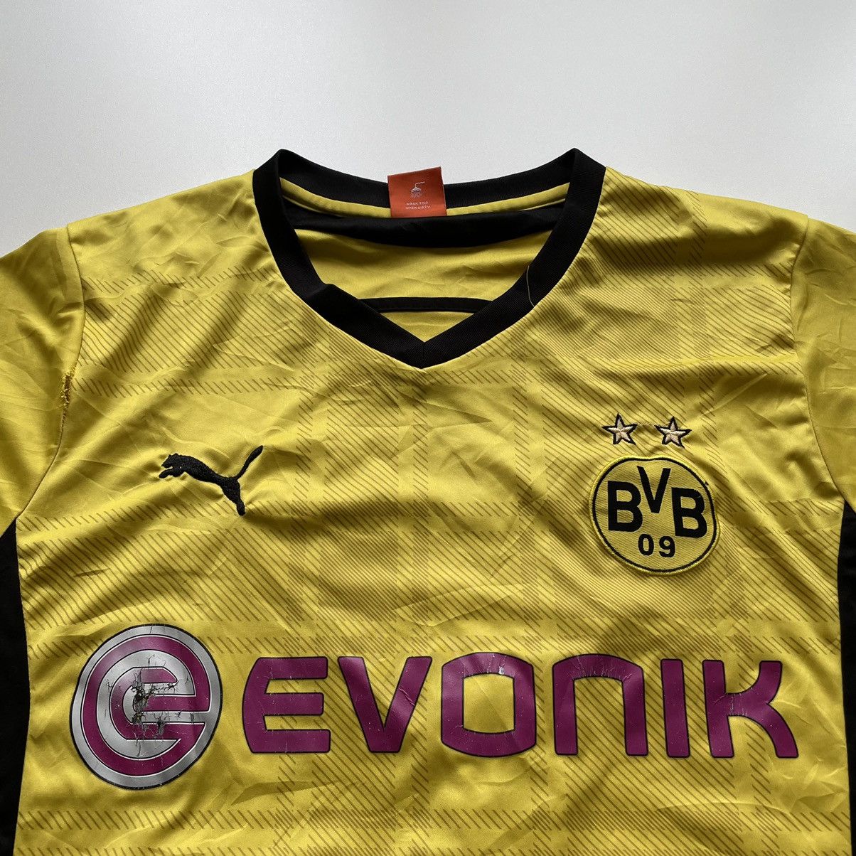 Puma Vintage 2000s Puma Dortmund BVB Soccer Jersey Medium Rare Size US M / EU 48-50 / 2 - 2 Thumbnail