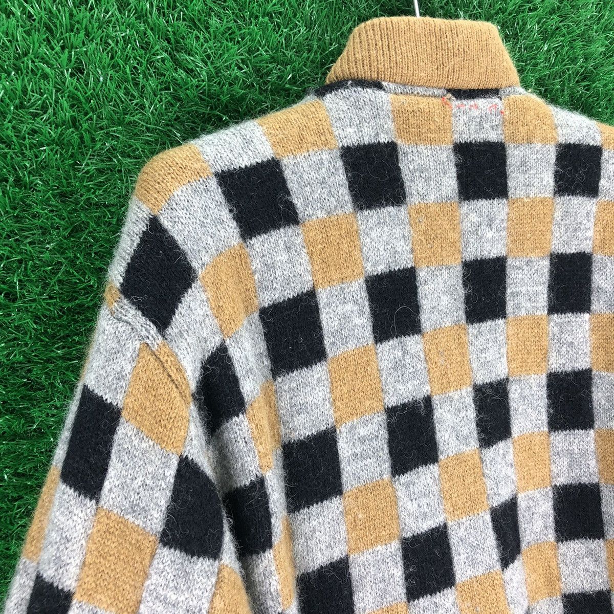 Vintage Vintage 80's Bomber Style Jacket Reversible Checkerboard Size US M / EU 48-50 / 2 - 5 Thumbnail