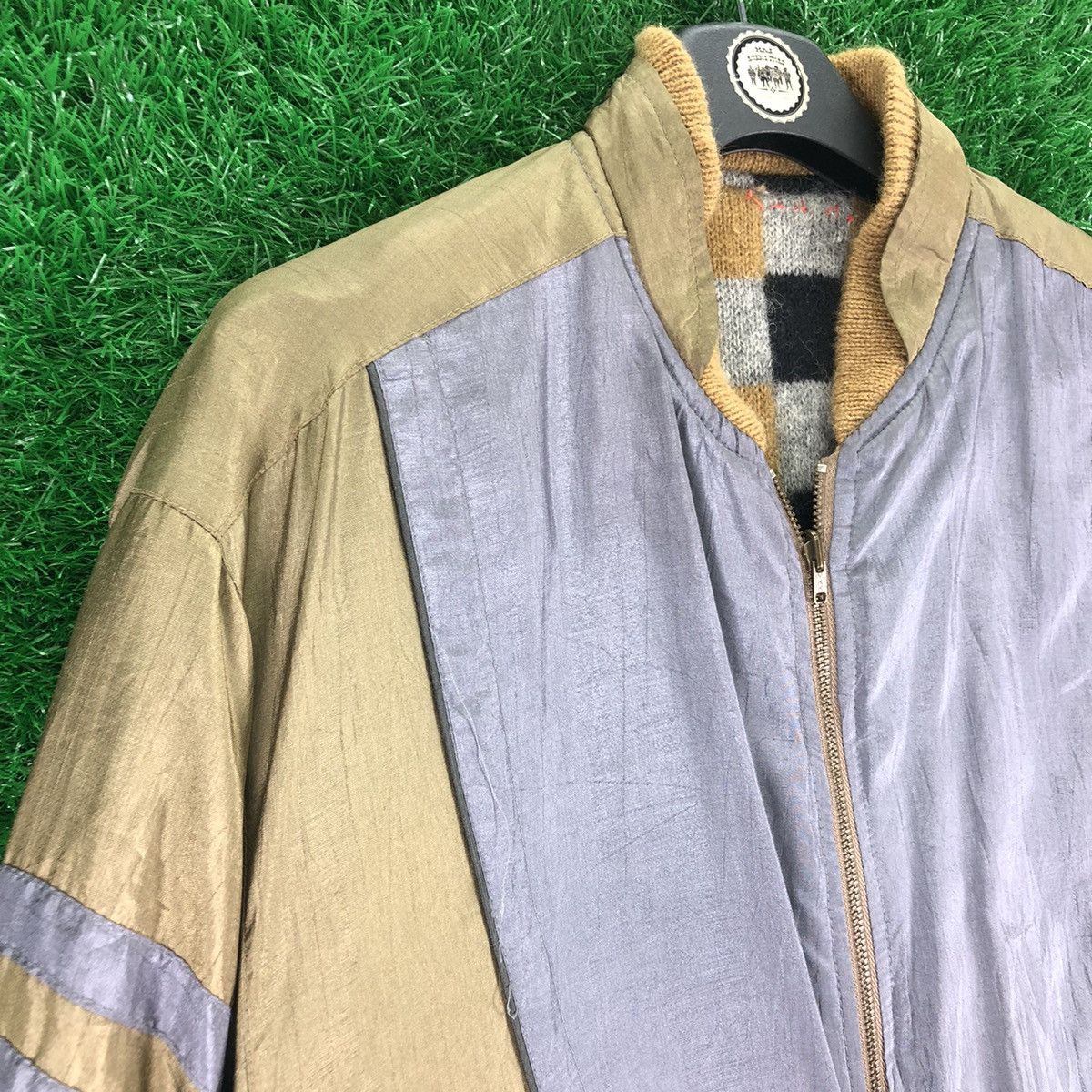 Vintage Vintage 80's Bomber Style Jacket Reversible Checkerboard Size US M / EU 48-50 / 2 - 8 Thumbnail