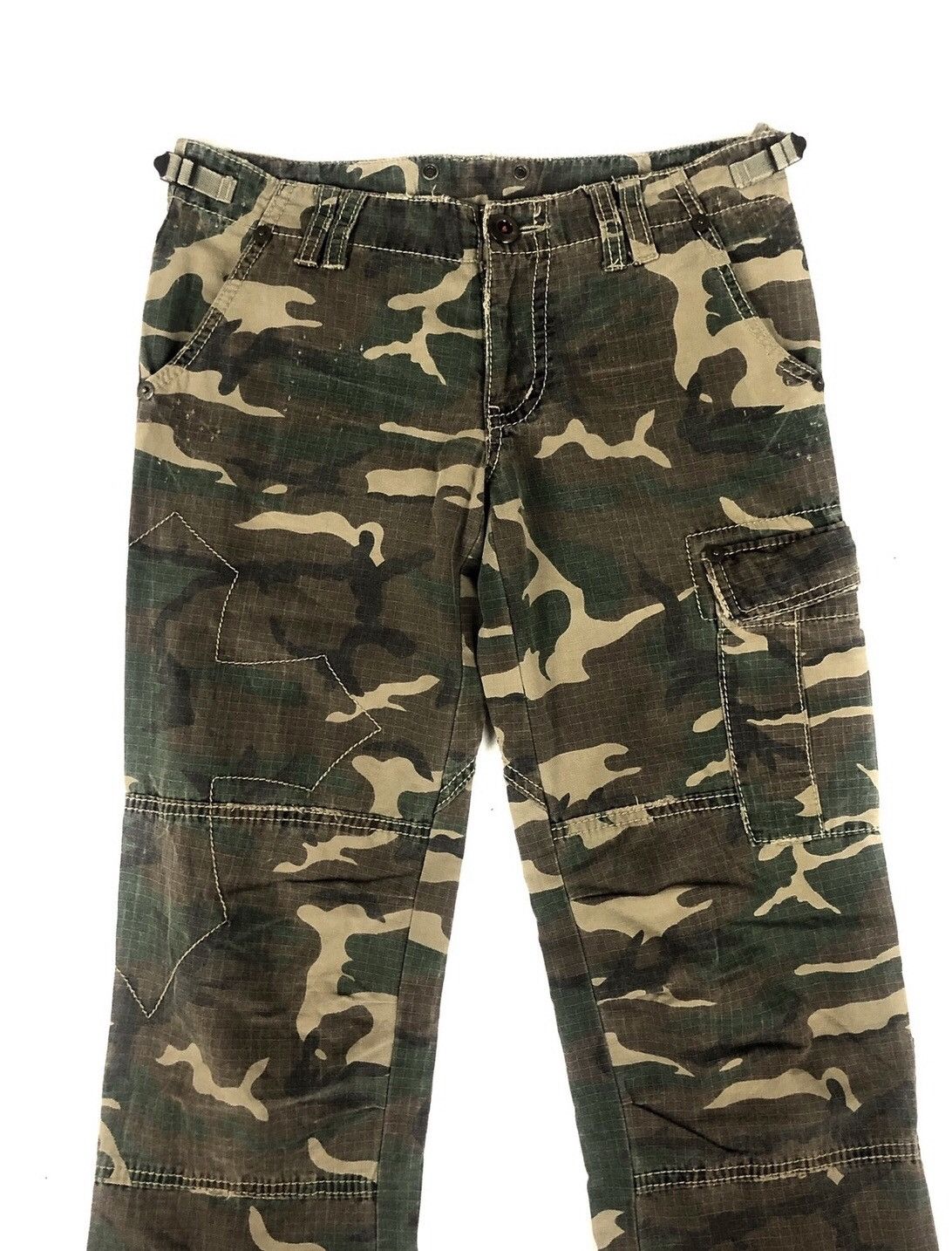 If Six Was Nine Japanese Brand Camo Cargo Pants Size US 30 / EU 46 - 4 Thumbnail