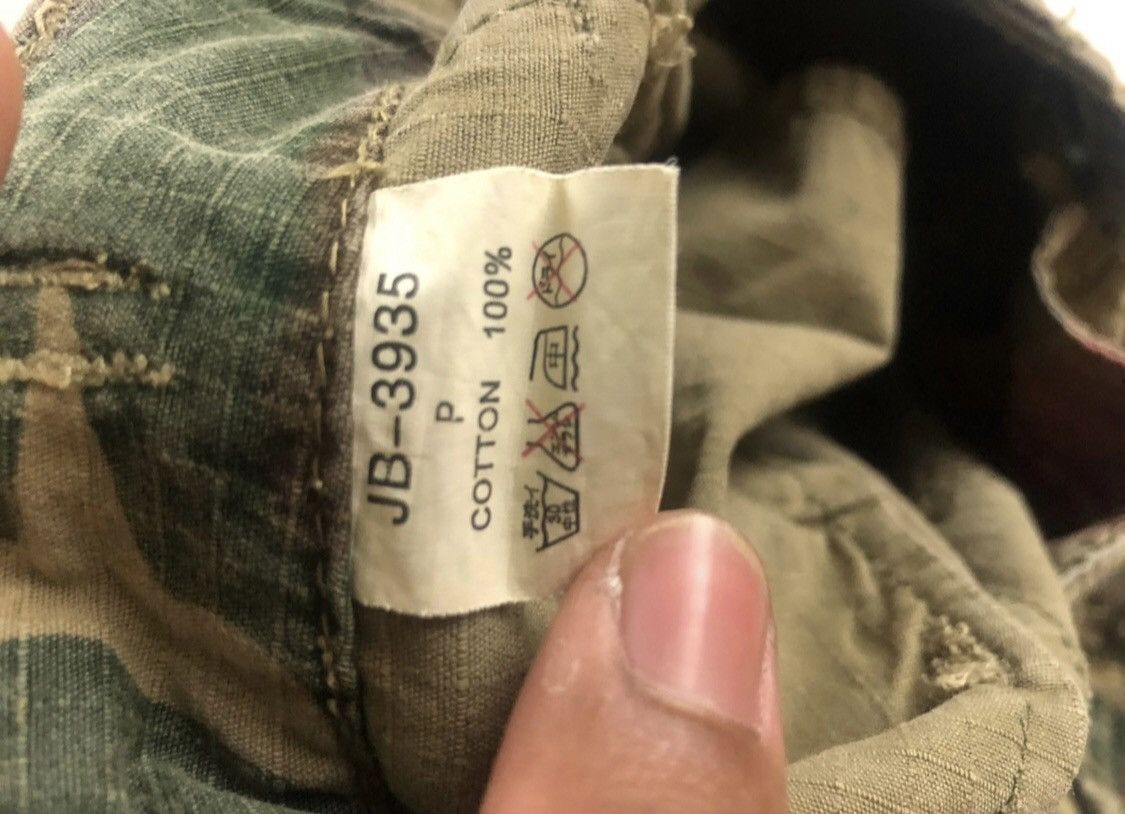 If Six Was Nine Japanese Brand Camo Cargo Pants Size US 30 / EU 46 - 10 Thumbnail