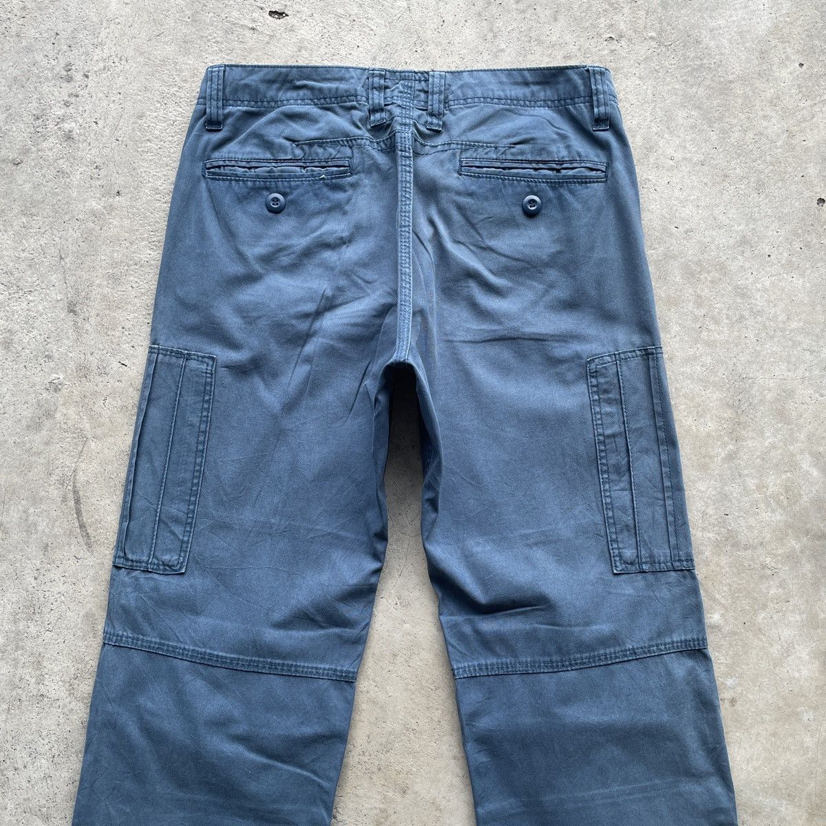 Japanese Brand Vintage Japanese Brand Double Knee Tactical Cargo Pants Size US 33 - 9 Thumbnail
