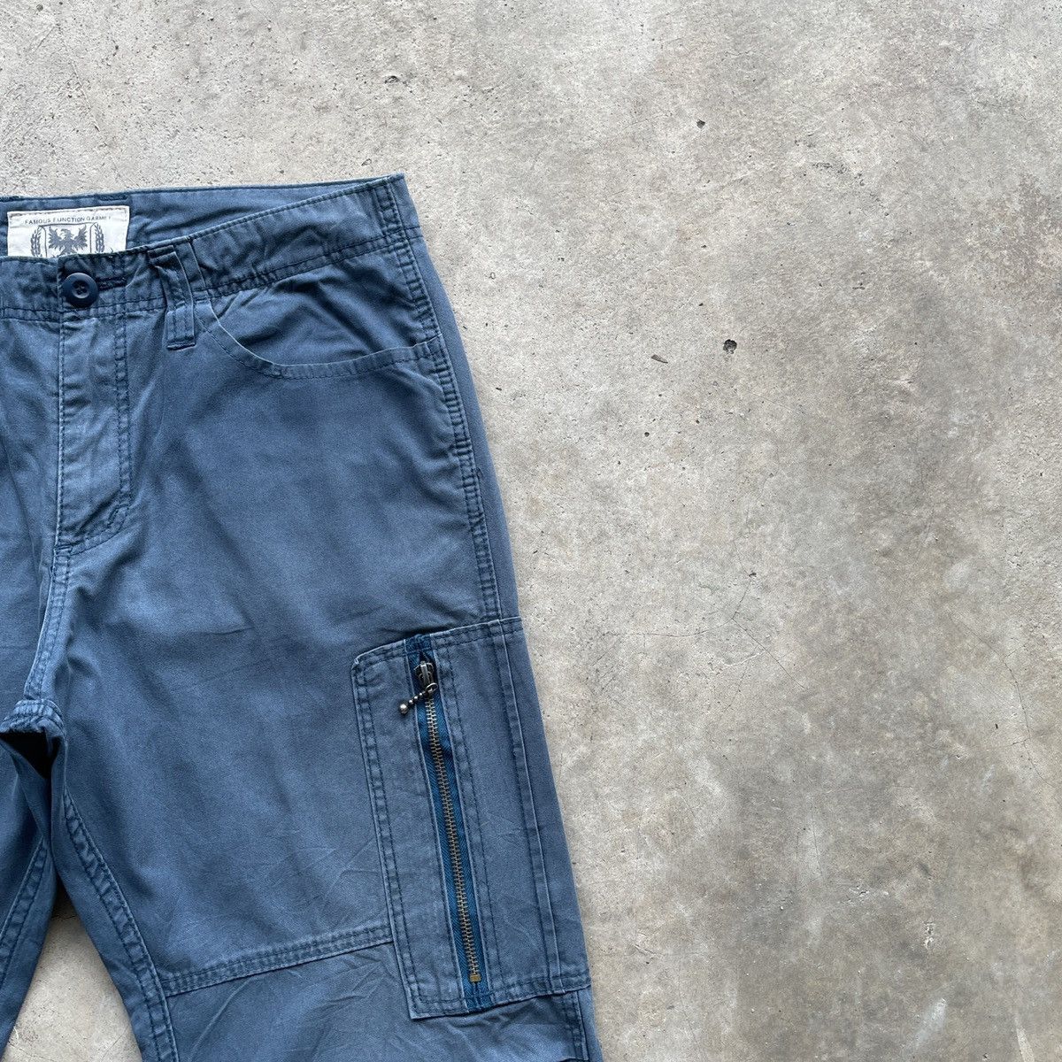 Japanese Brand Vintage Japanese Brand Double Knee Tactical Cargo Pants Size US 33 - 6 Thumbnail