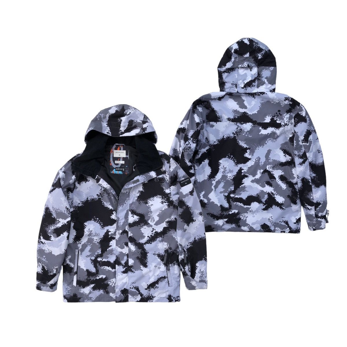 Quiksilver Quicksilver Drylight technology Overprint Winter jacket Size US L / EU 52-54 / 3 - 3 Thumbnail