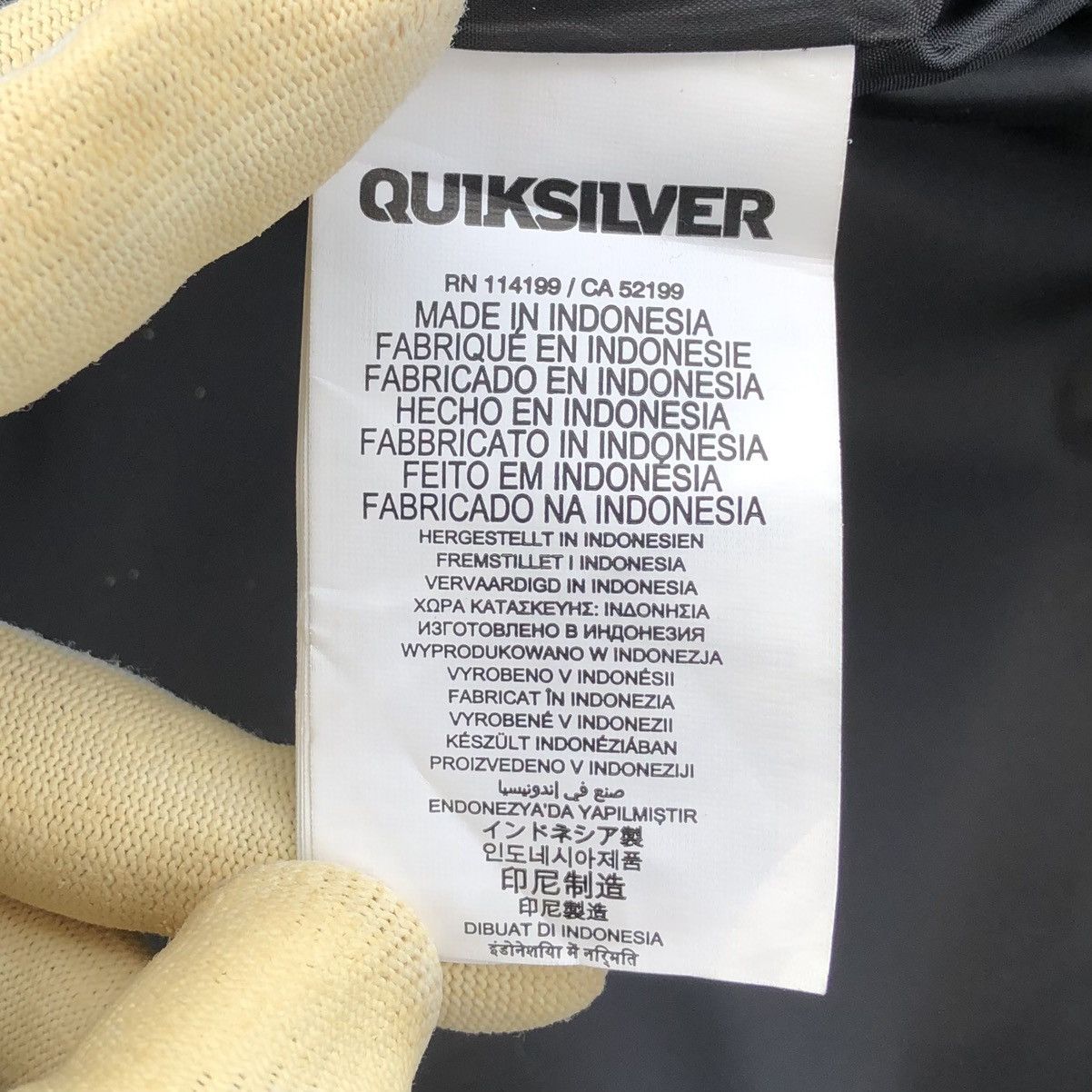 Quiksilver Quicksilver Drylight technology Overprint Winter jacket Size US L / EU 52-54 / 3 - 18 Thumbnail
