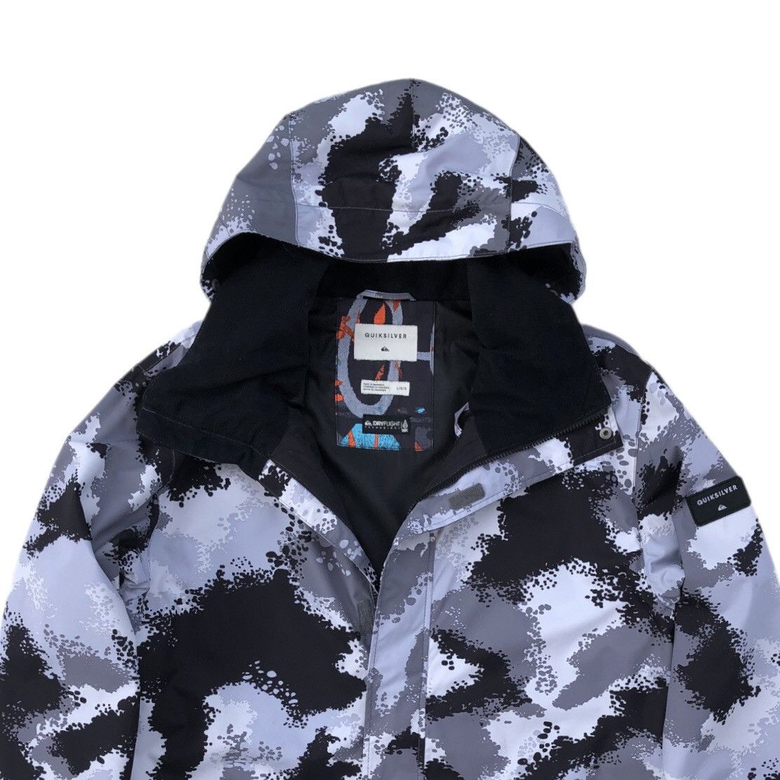 Quiksilver Quicksilver Drylight technology Overprint Winter jacket Size US L / EU 52-54 / 3 - 4 Thumbnail
