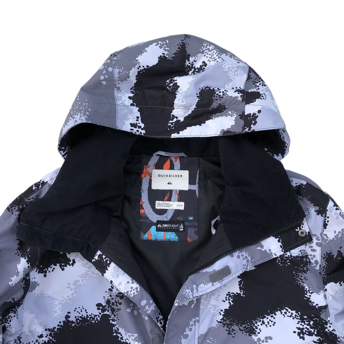 Quiksilver Quicksilver Drylight technology Overprint Winter jacket Size US L / EU 52-54 / 3 - 5 Thumbnail