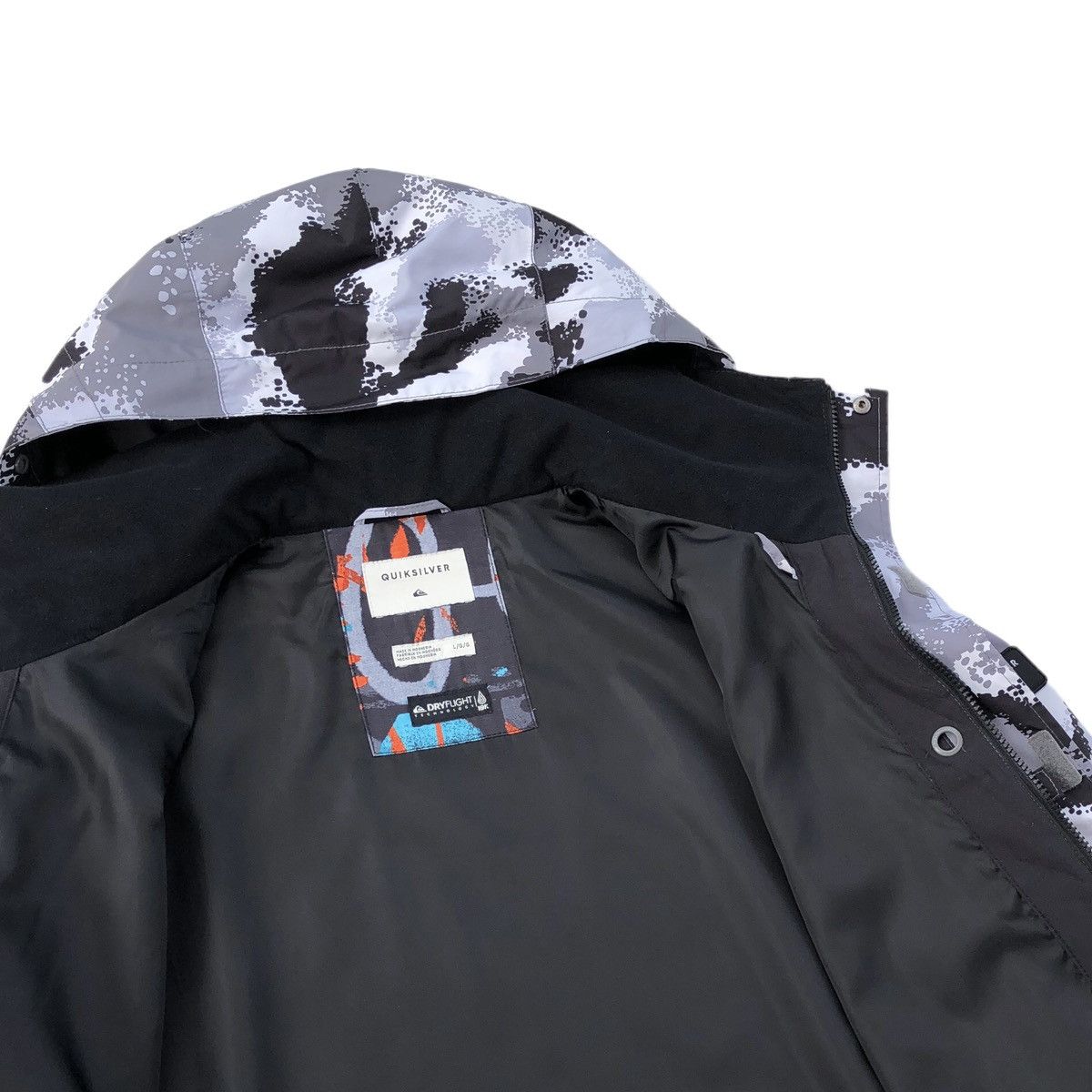 Quiksilver Quicksilver Drylight technology Overprint Winter jacket Size US L / EU 52-54 / 3 - 10 Thumbnail