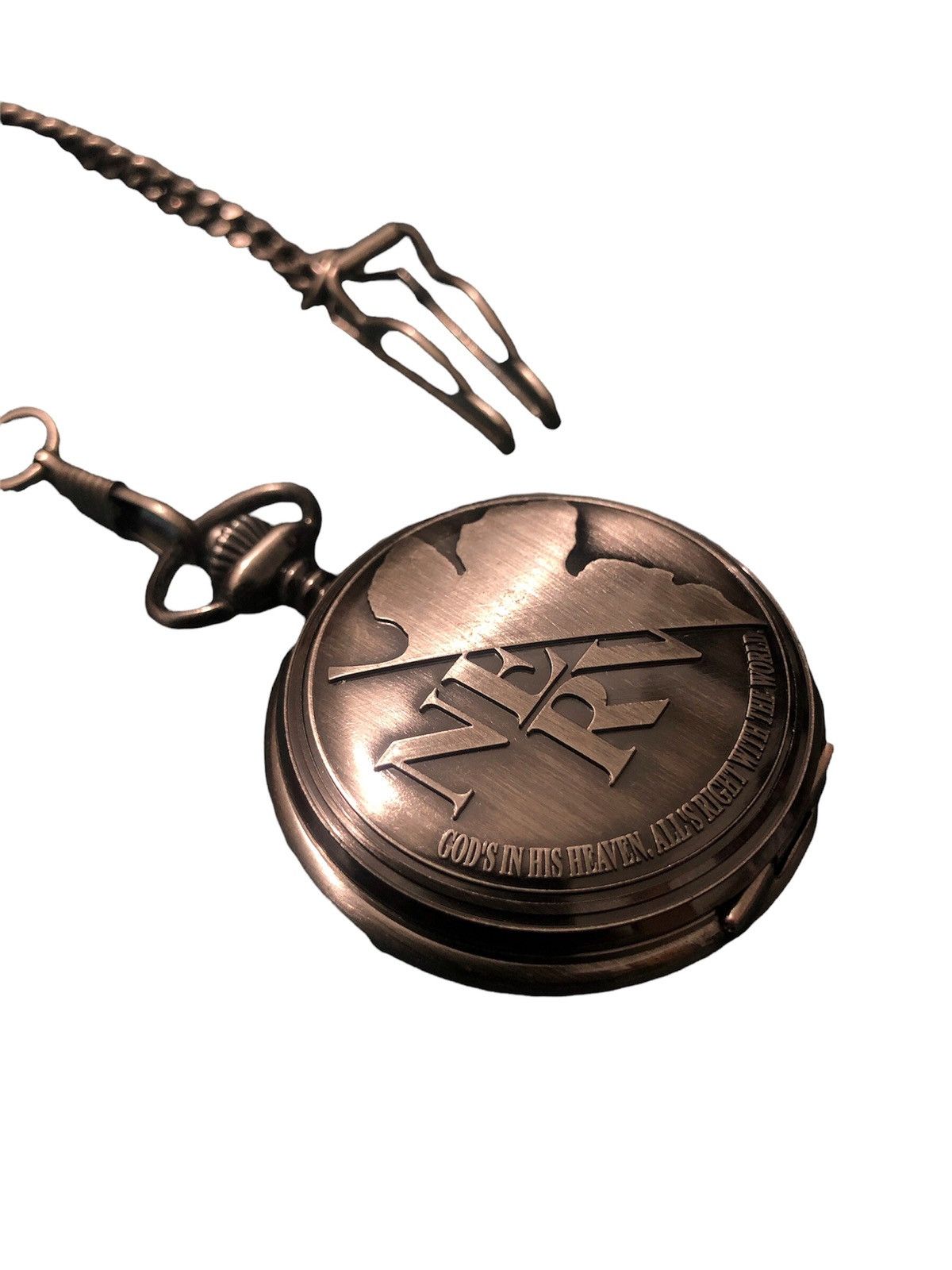 Anime × Cartoon Network × Grailed Rare Archive Evangelion NERV pocket watch limited edition Size ONE SIZE - 5 Thumbnail