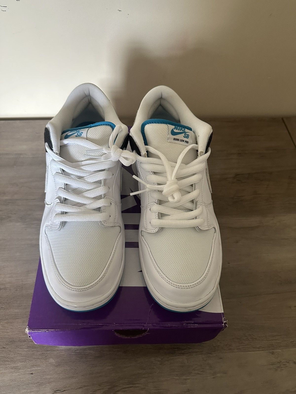 Nike Dunk Low Pro SB ‘Laser Blue’ Size US 11.5 / EU 44-45 - 3 Thumbnail