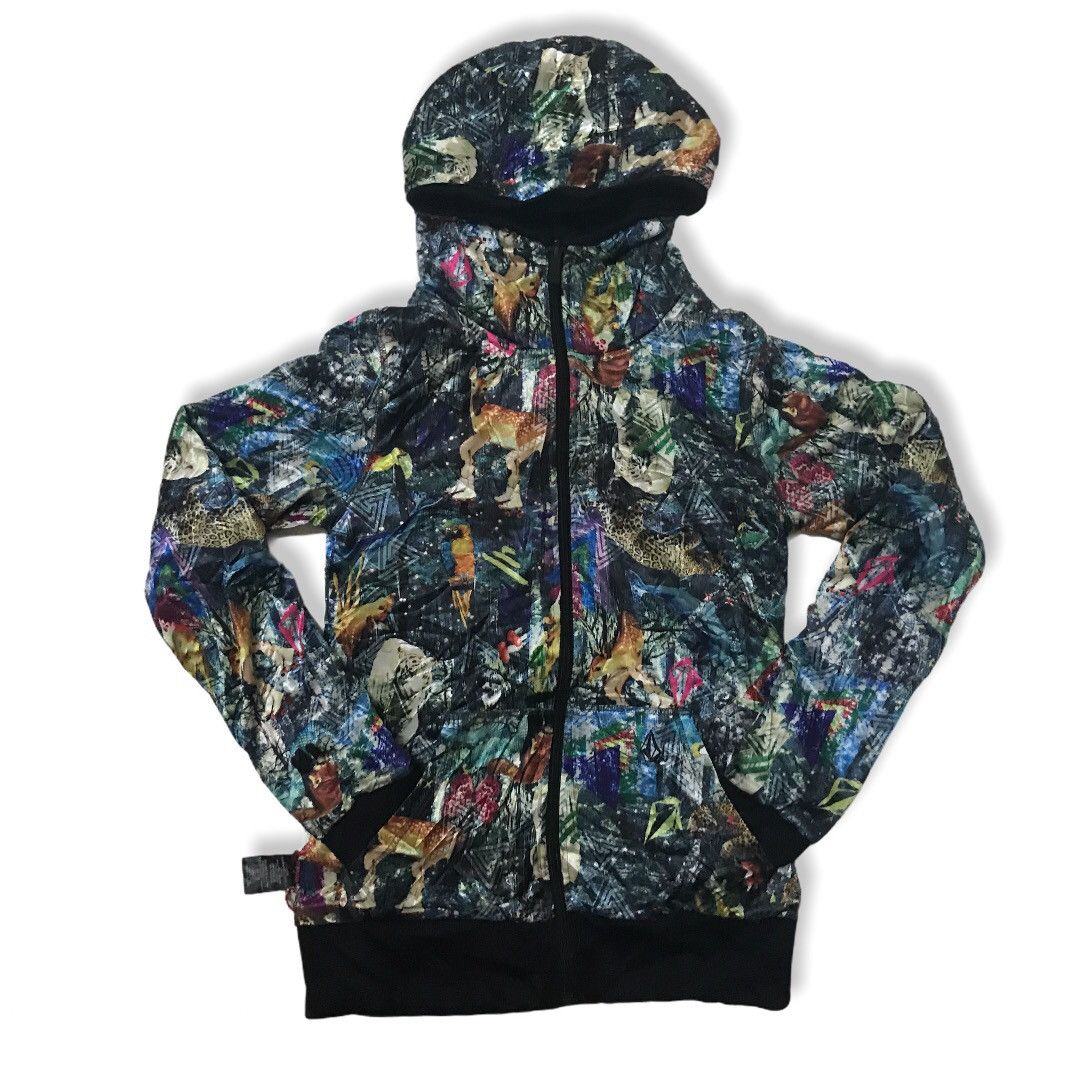 Volcom Volcom Tilia Reversible Fur Full-Zip Hoodie Size S / US 4 / IT 40 - 2 Thumbnail