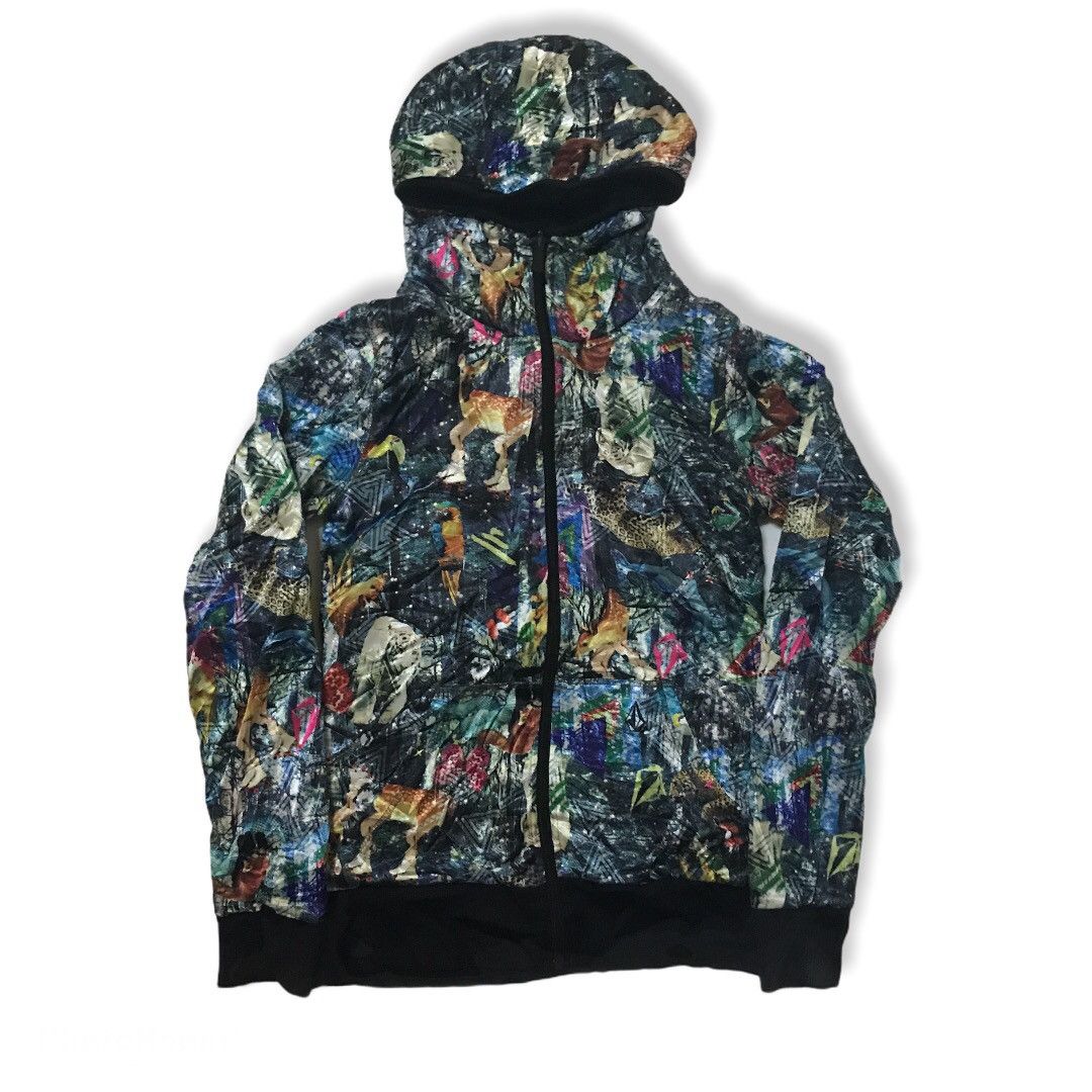 Volcom Volcom Tilia Reversible Fur Full-Zip Hoodie Size S / US 4 / IT 40 - 1 Thumbnail