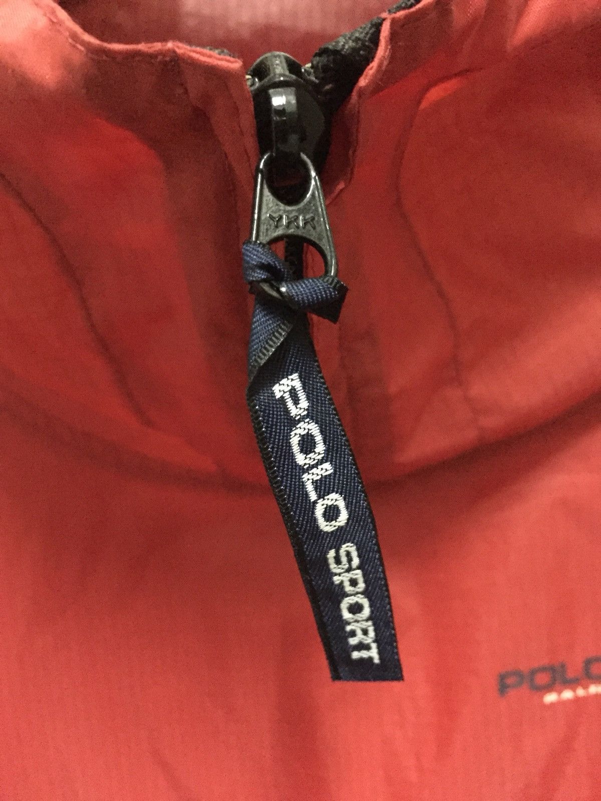 Polo Ralph Lauren Vintage Polo Sport Raplh Lauren Windbreaker Hoddie Red Colour Size US M / EU 48-50 / 2 - 8 Thumbnail