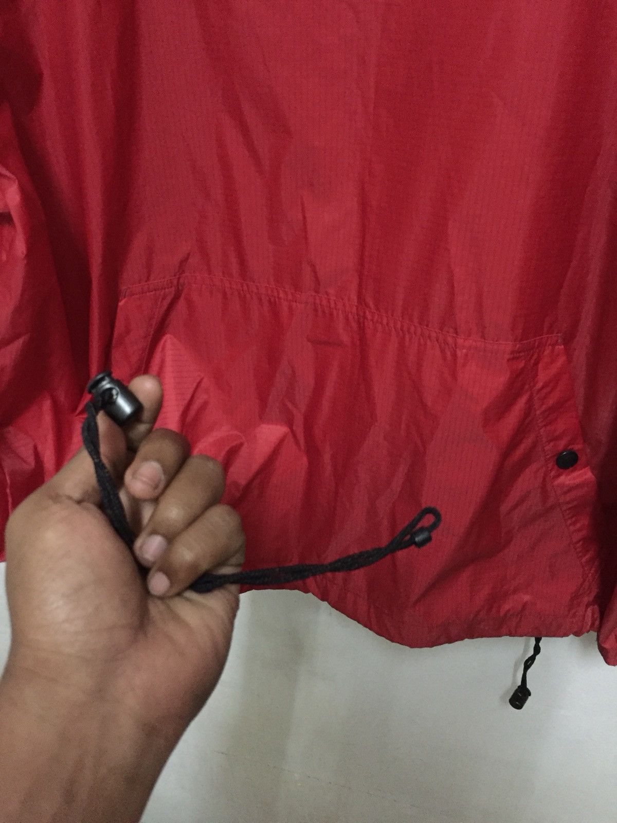 Polo Ralph Lauren Vintage Polo Sport Raplh Lauren Windbreaker Hoddie Red Colour Size US M / EU 48-50 / 2 - 5 Thumbnail