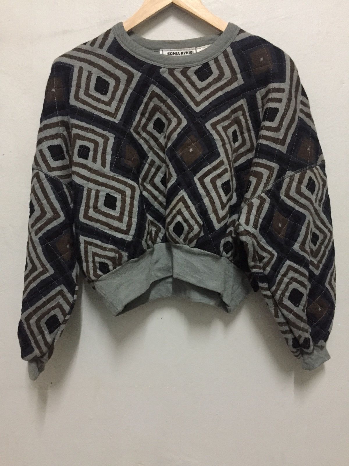 Sonia Rykiel Rare Design!!! Sonia Rykiel Paris Sweatshirt Multicolour Size US L / EU 52-54 / 3 - 1 Thumbnail