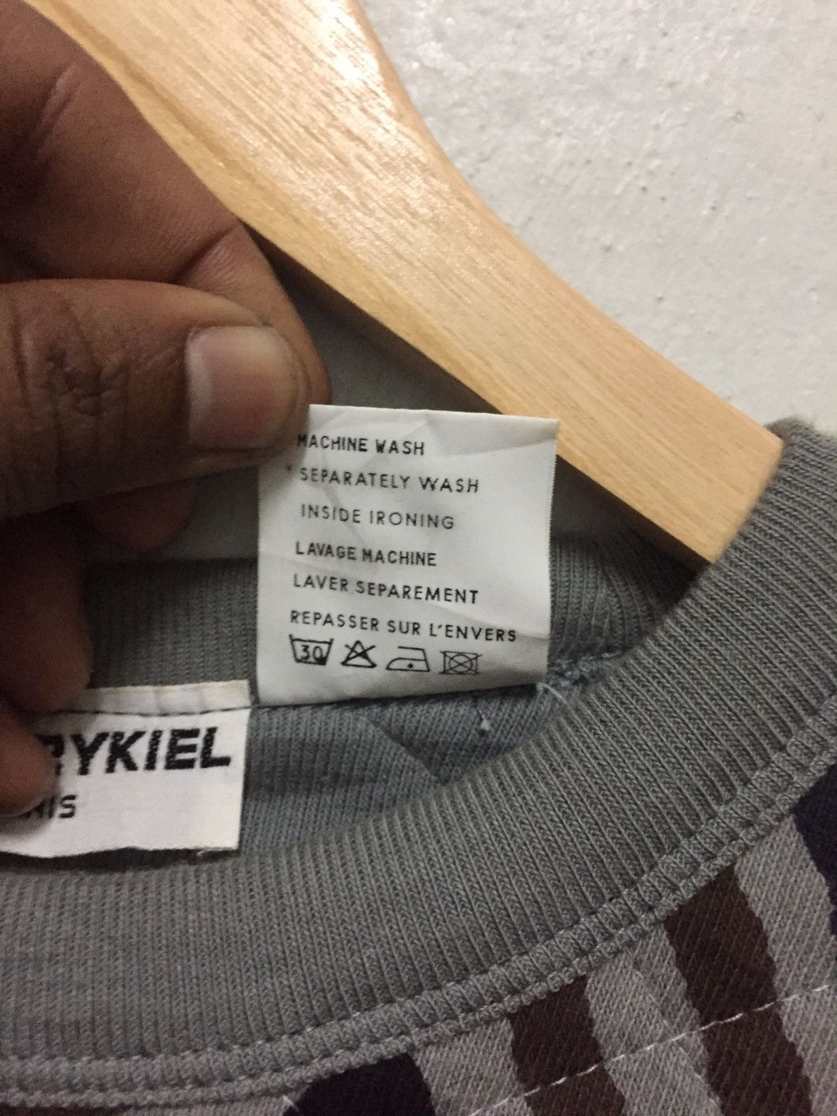 Sonia Rykiel Rare Design!!! Sonia Rykiel Paris Sweatshirt Multicolour Size US L / EU 52-54 / 3 - 3 Thumbnail