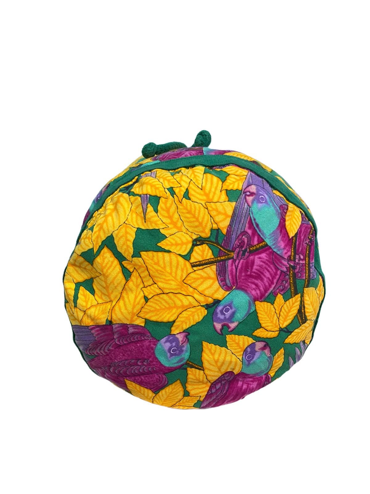 Hermes RARE AUTHENTIC VINTAGE HERMES PARROT DRAWSTRING SHOULDER BAG Size ONE SIZE - 5 Thumbnail