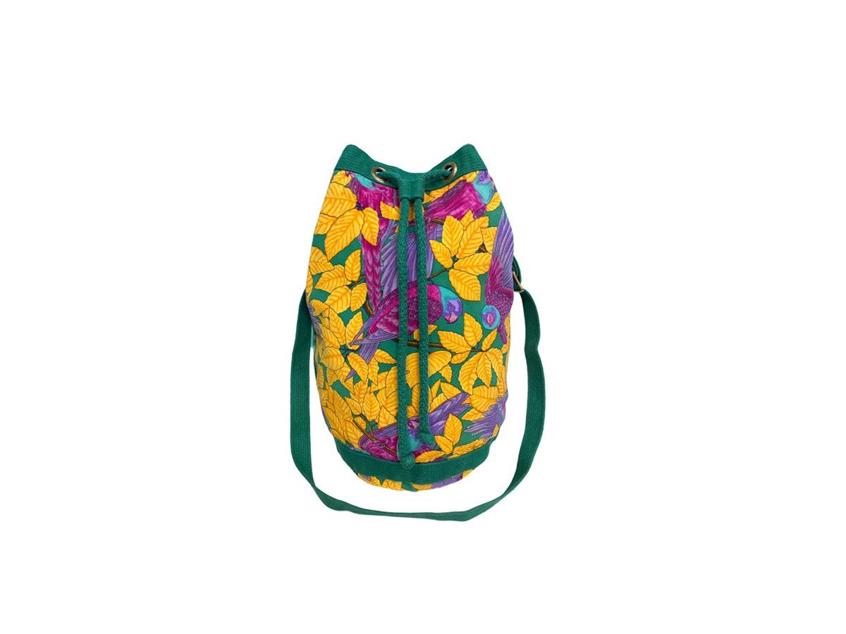 Hermes RARE AUTHENTIC VINTAGE HERMES PARROT DRAWSTRING SHOULDER BAG Size ONE SIZE - 1 Thumbnail