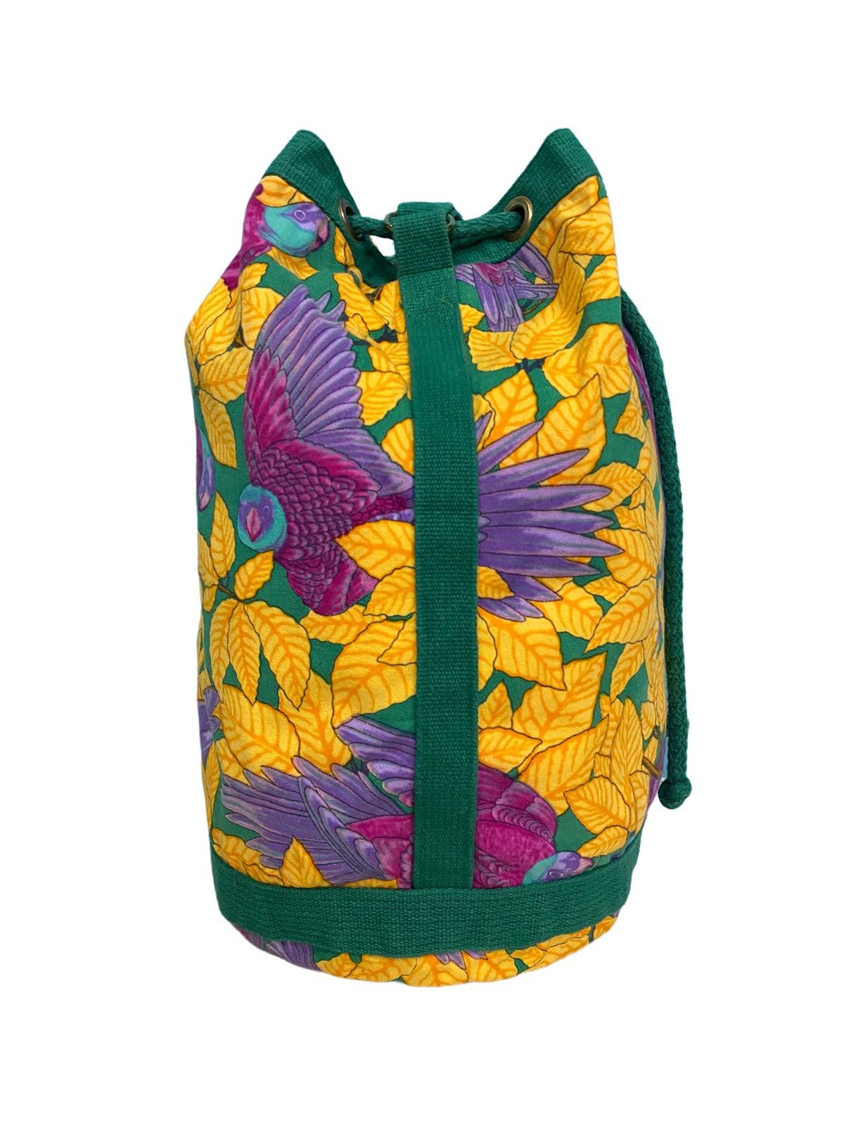 Hermes RARE AUTHENTIC VINTAGE HERMES PARROT DRAWSTRING SHOULDER BAG Size ONE SIZE - 3 Thumbnail
