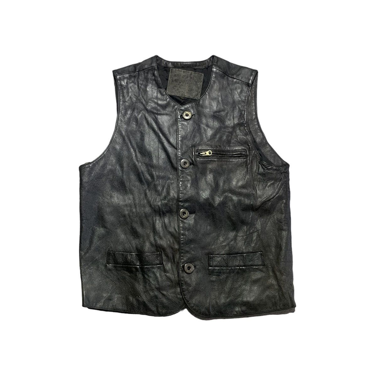 💥RARE💥Vintage Mr Boboy Leather Vest