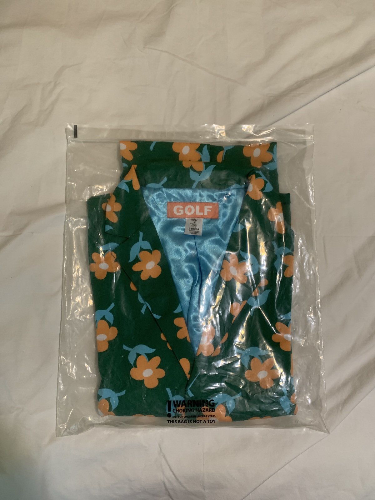 Golf Wang Find Some Time Suit Jacket Green Flower Grailed