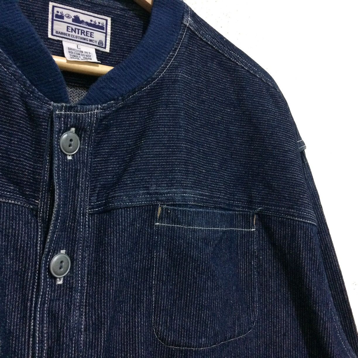 Vintage Vintage ENTREE Workwear Hickory Jacket Size US L / EU 52-54 / 3 - 2 Thumbnail