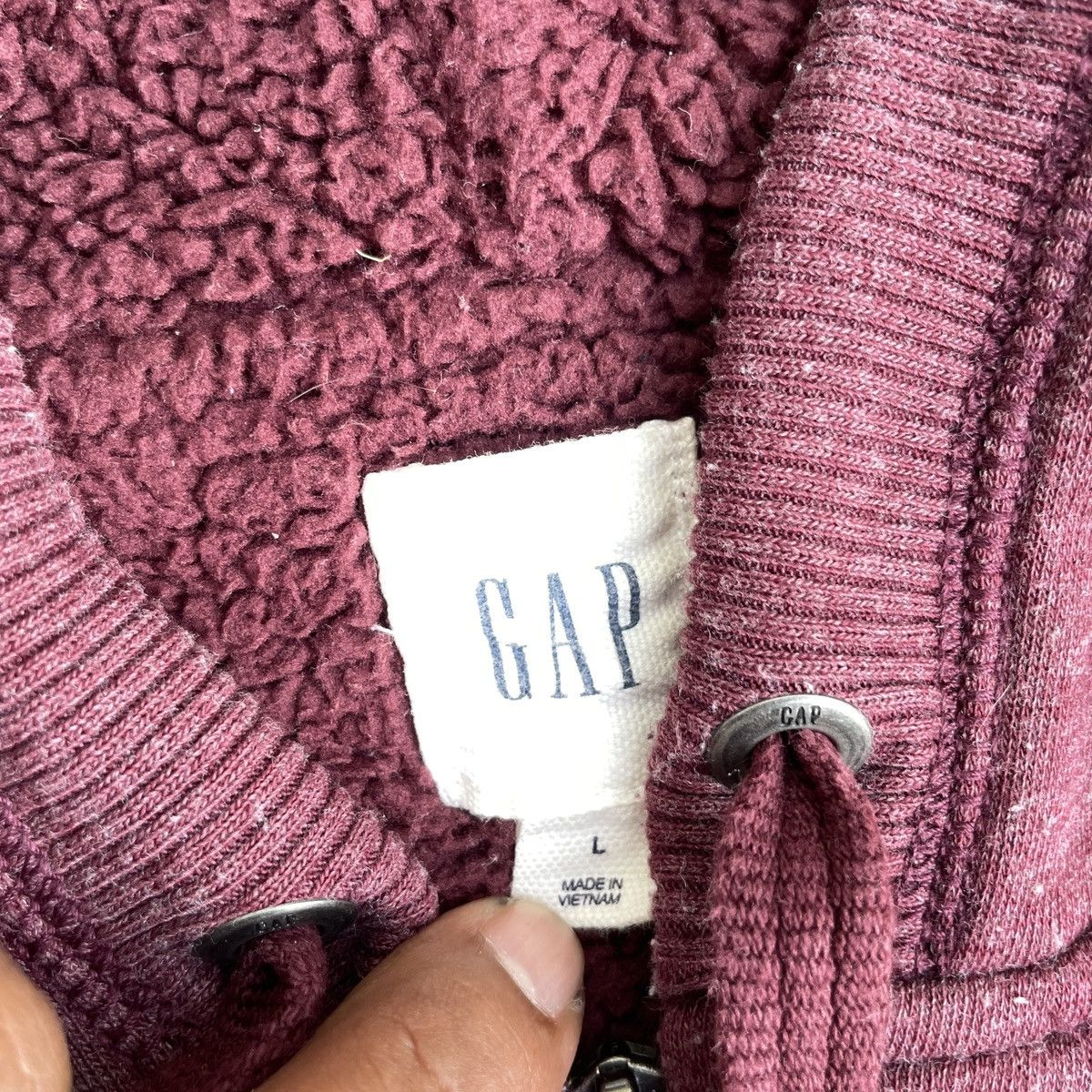 Gap × Vintage Vintage GAP Zipper Hoodie Jacket Size US L / EU 52-54 / 3 - 5 Thumbnail