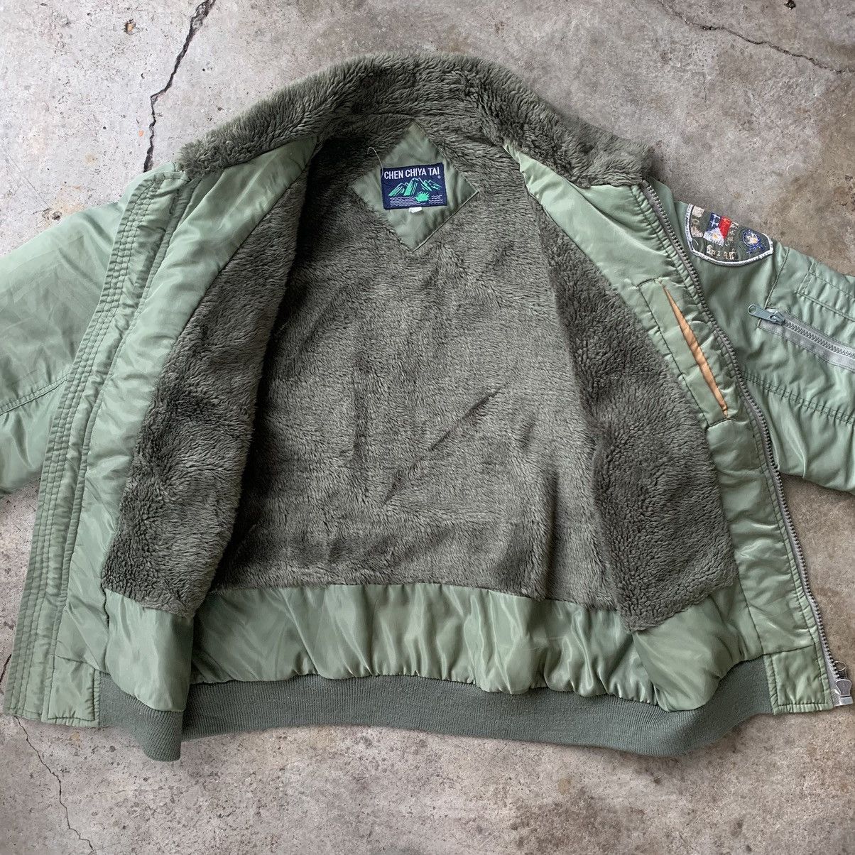Vintage Military bomber jacket vintage Size US M / EU 48-50 / 2 - 14 Thumbnail
