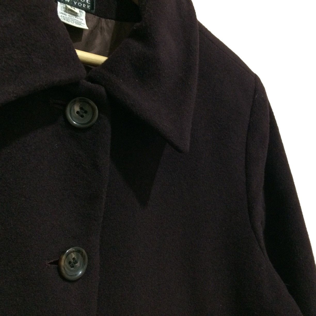 Saks Fifth Avenue Rare SAKS FIFTH AVENUE new york Wool Long Coat Jacket Size US M / EU 48-50 / 2 - 2 Thumbnail