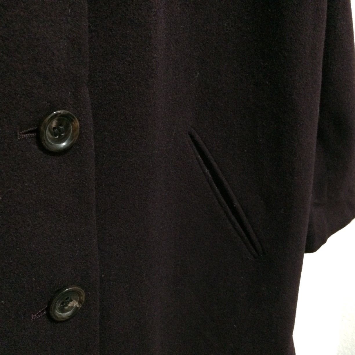 Saks Fifth Avenue Rare SAKS FIFTH AVENUE new york Wool Long Coat Jacket Size US M / EU 48-50 / 2 - 3 Thumbnail