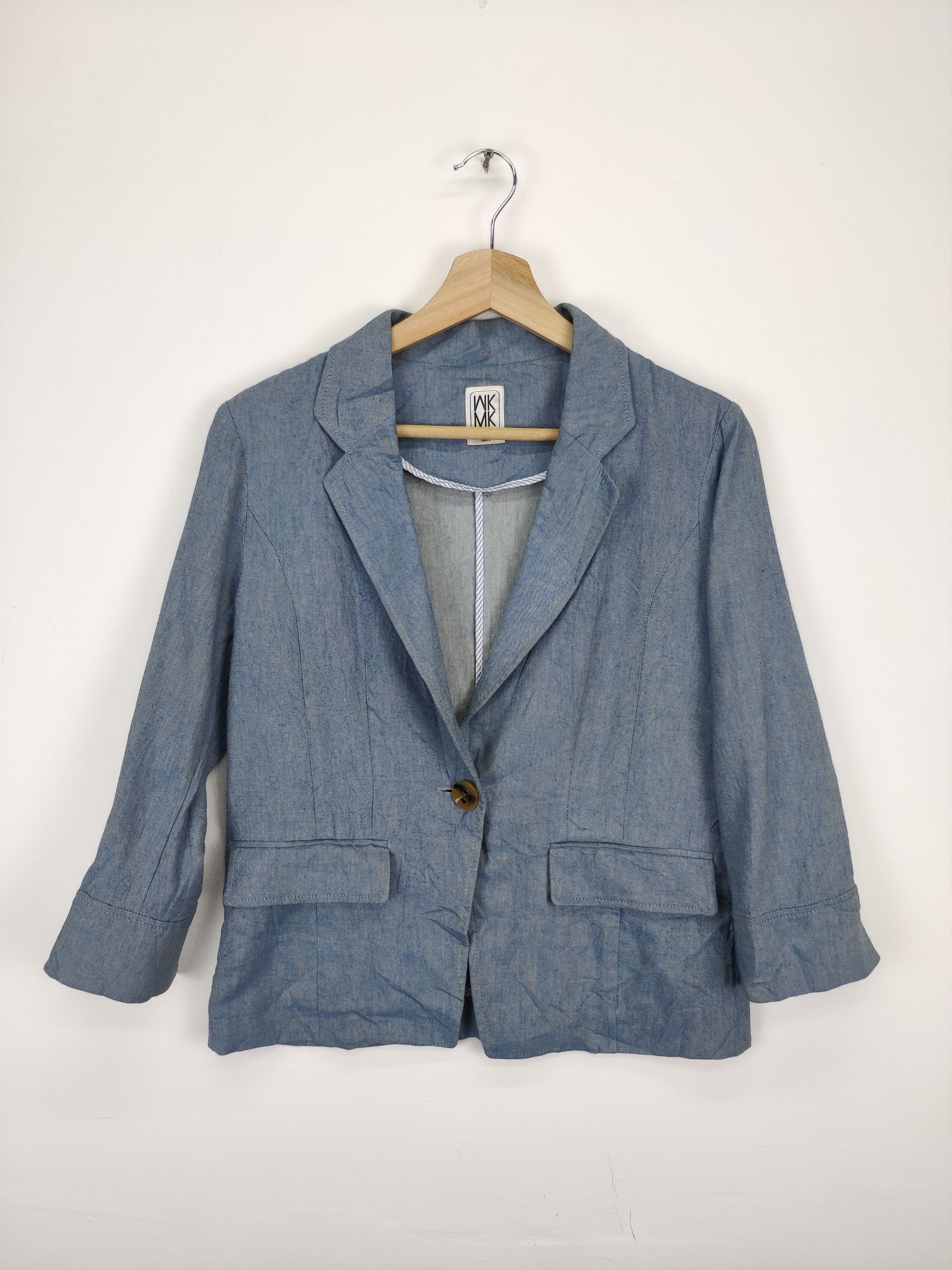 Michel Klein × Vintage Vintage Michel Klein Paris Blazer Jacket Size S / US 4 / IT 40 - 1 Thumbnail