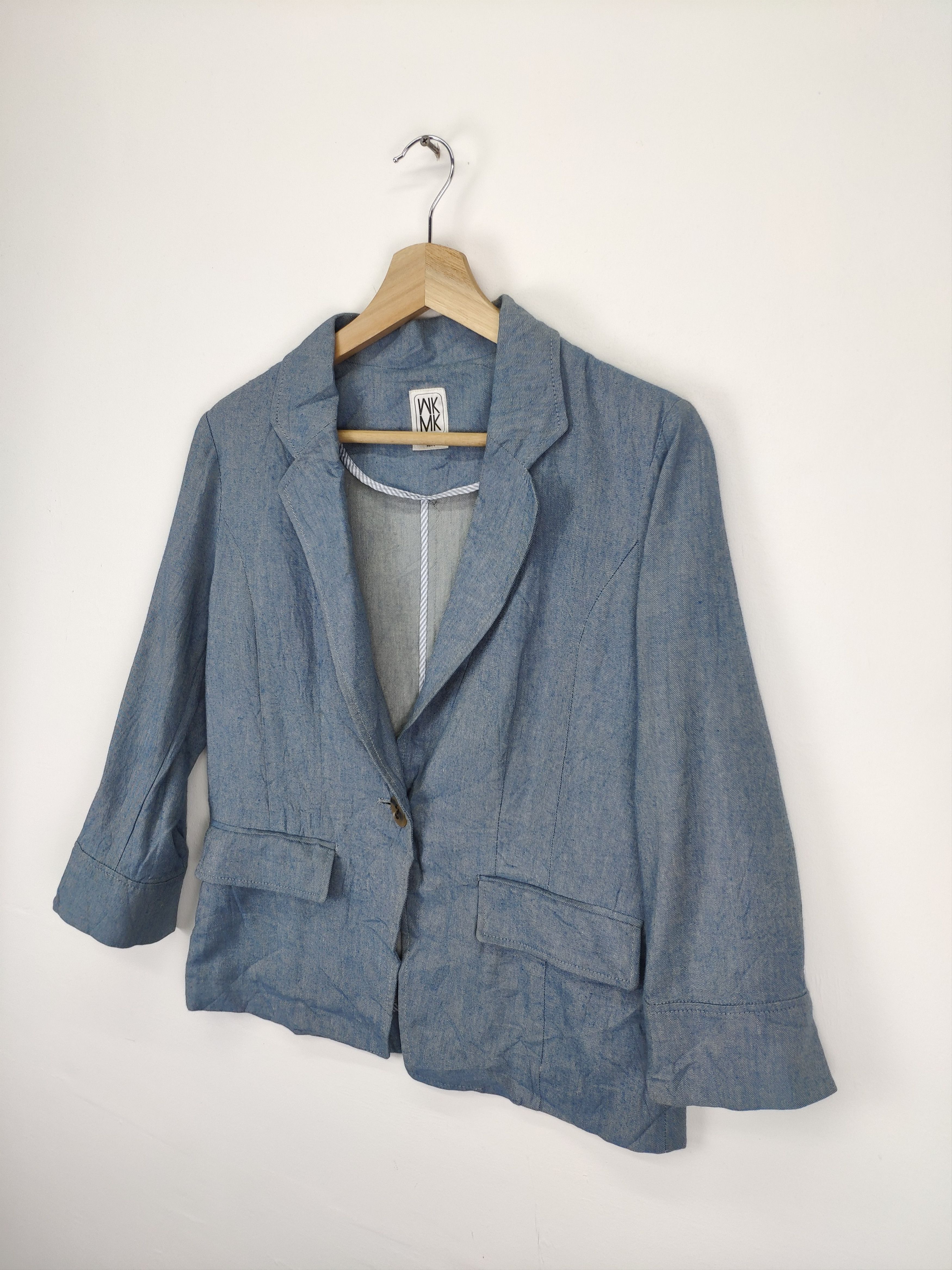 Michel Klein × Vintage Vintage Michel Klein Paris Blazer Jacket Size S / US 4 / IT 40 - 2 Thumbnail