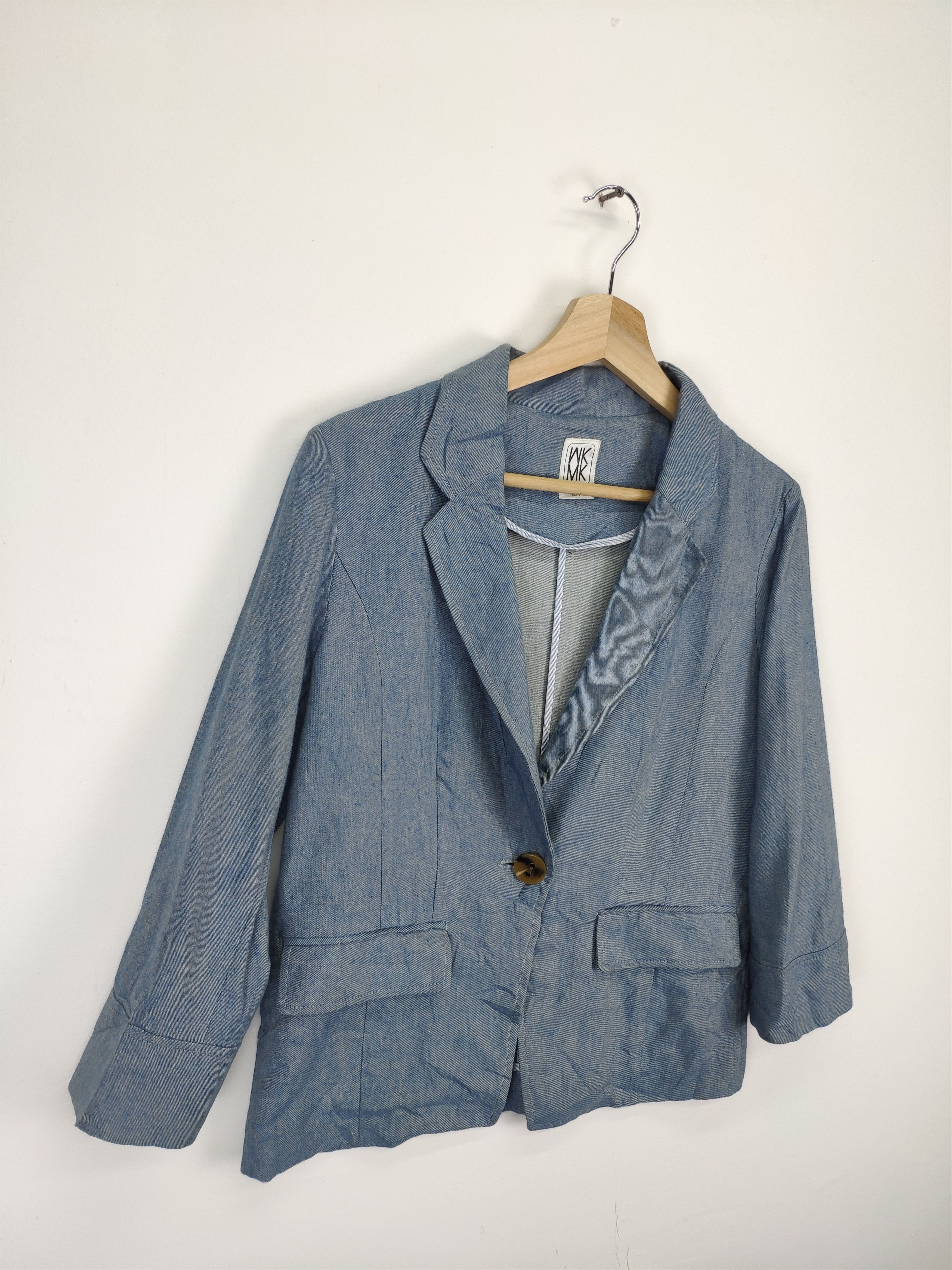 Michel Klein × Vintage Vintage Michel Klein Paris Blazer Jacket Size S / US 4 / IT 40 - 3 Thumbnail