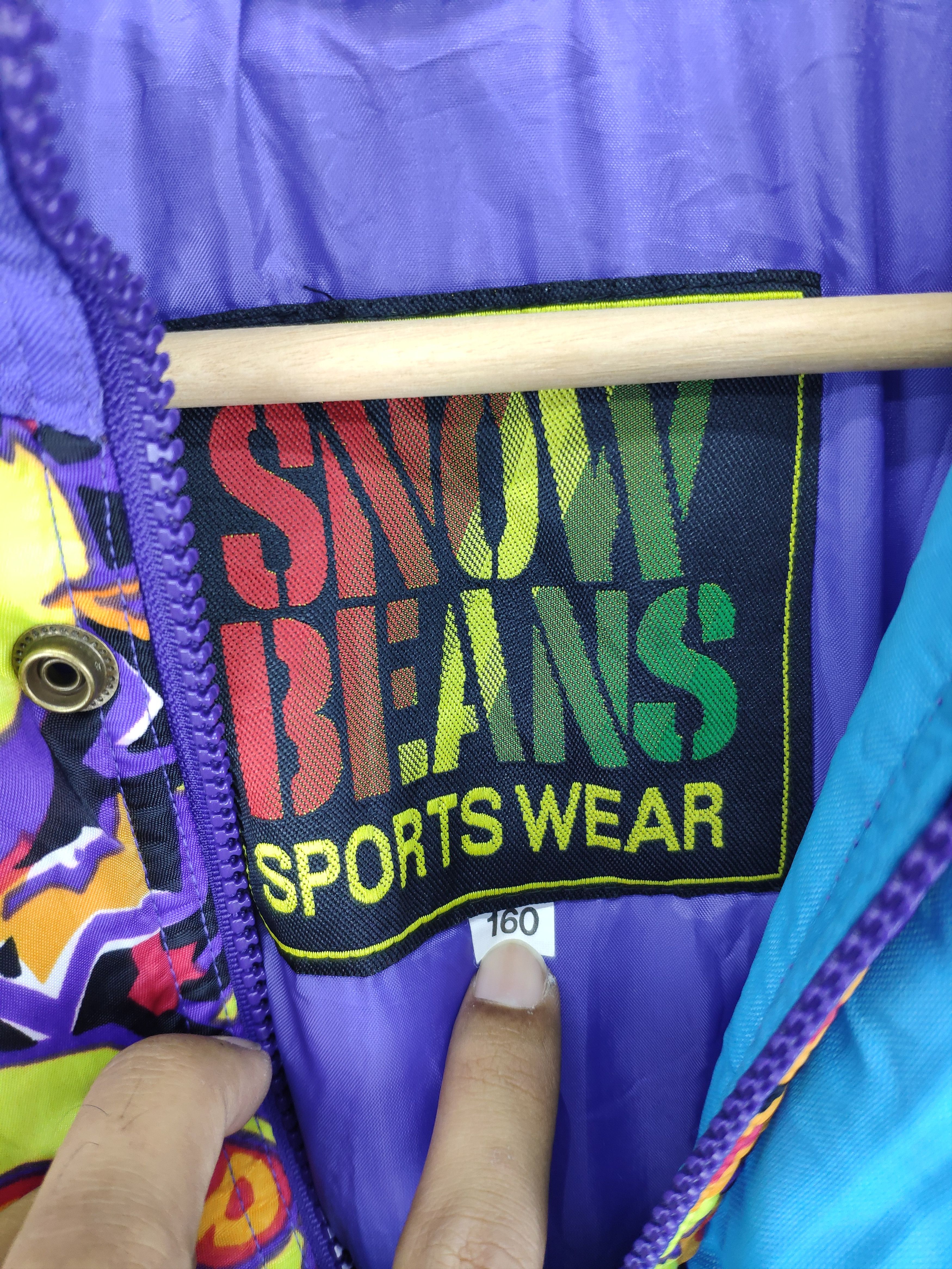 Vintage Vintage 1990s Snow Beans Sportswear Ski Jacket Size M / US 6-8 / IT 42-44 - 12 Thumbnail