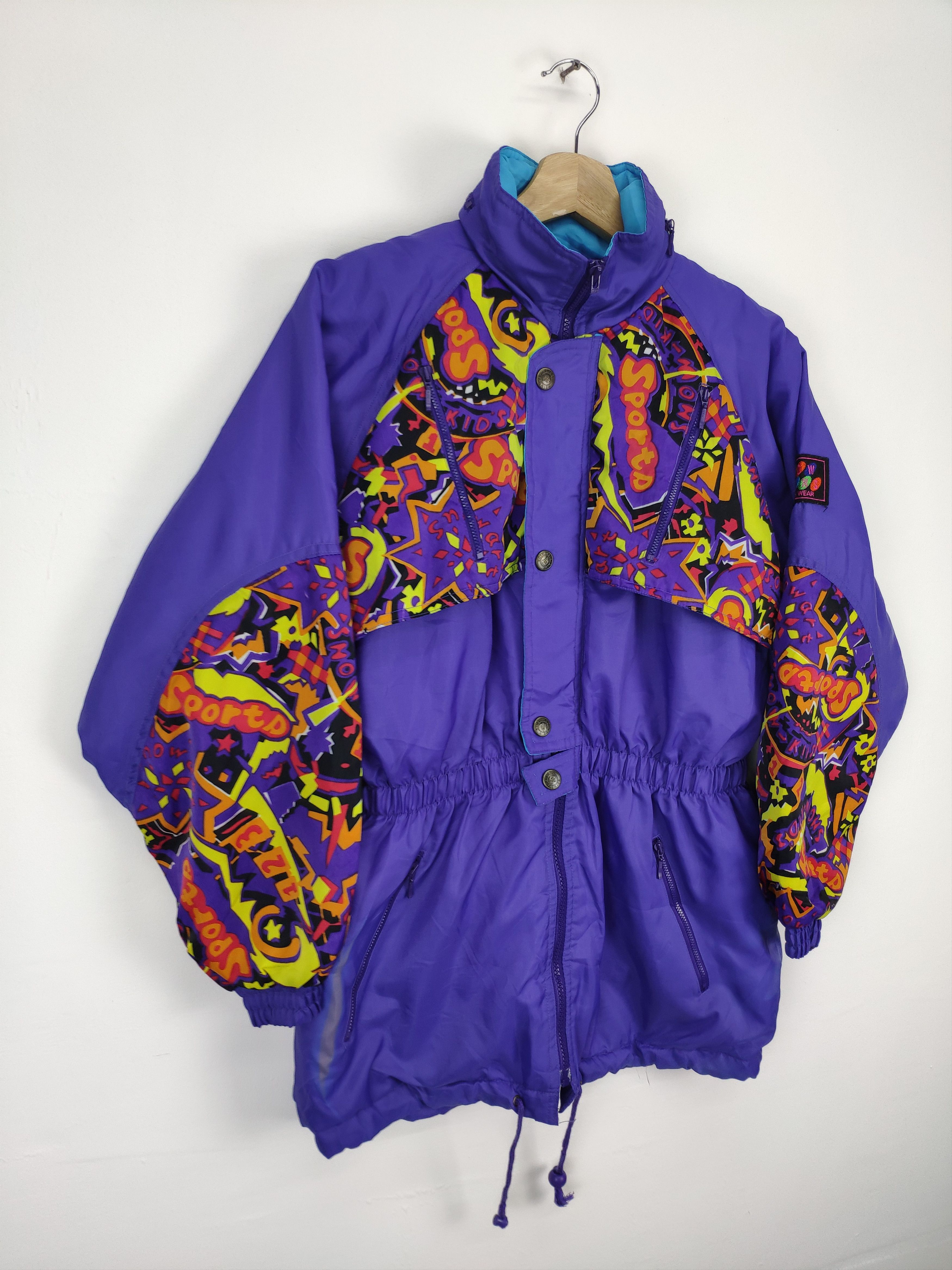 Vintage Vintage 1990s Snow Beans Sportswear Ski Jacket Size M / US 6-8 / IT 42-44 - 3 Thumbnail