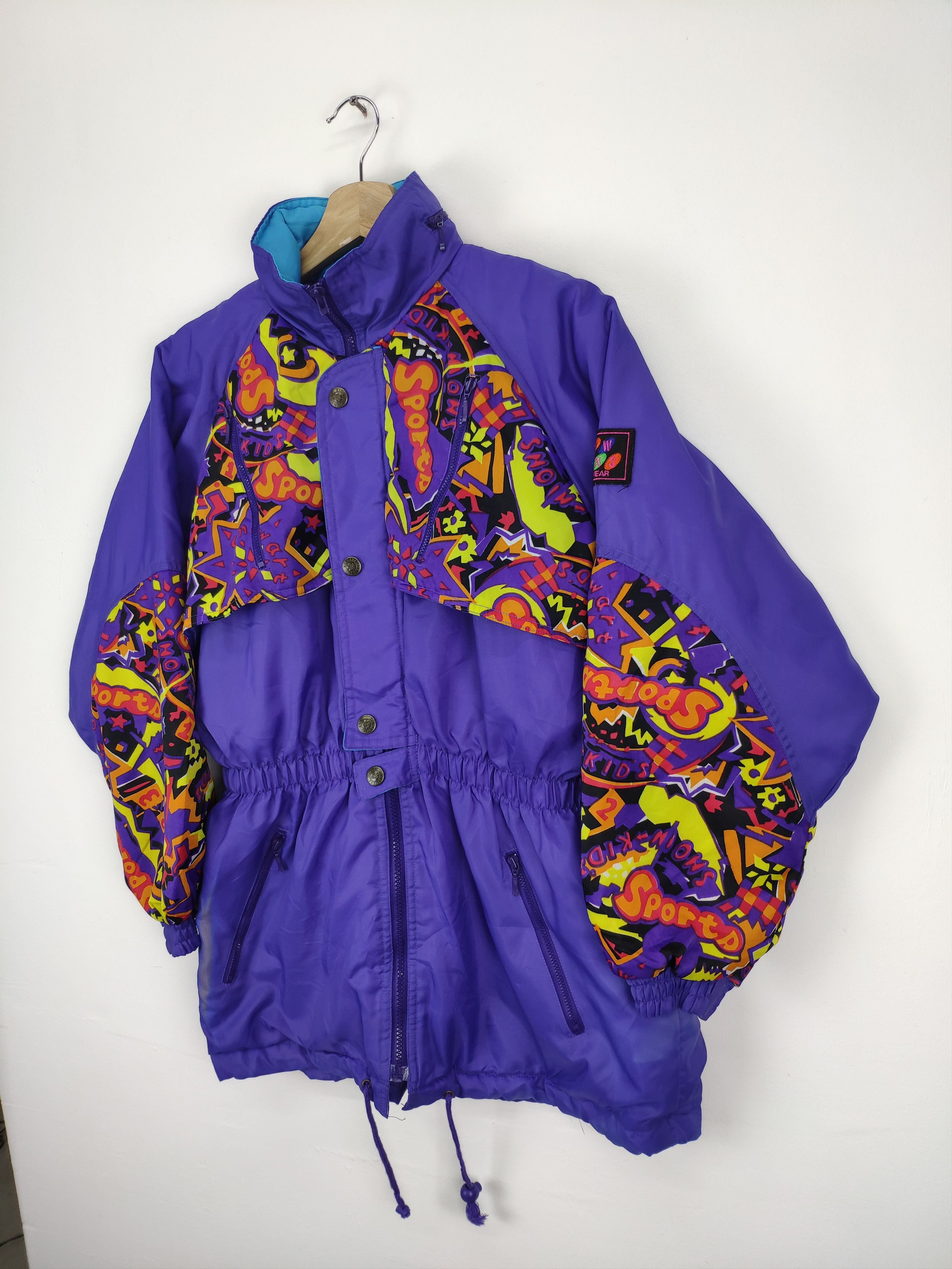 Vintage Vintage 1990s Snow Beans Sportswear Ski Jacket Size M / US 6-8 / IT 42-44 - 2 Thumbnail