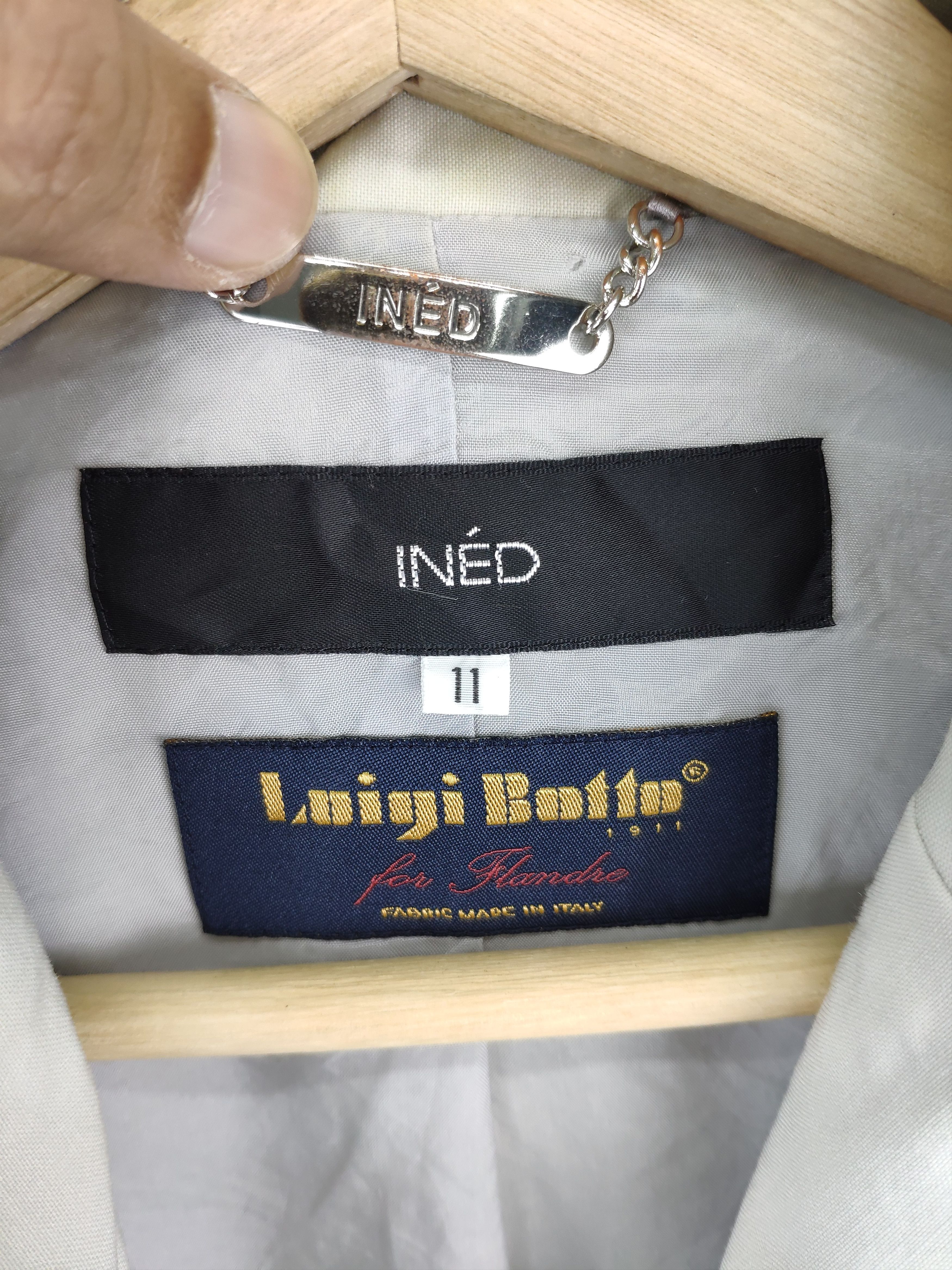 Designer × Yohji Yamamoto Ined Yohji Yamamoto Wool Blazer Jacket Size XS / US 0-2 / IT 36-38 - 3 Thumbnail