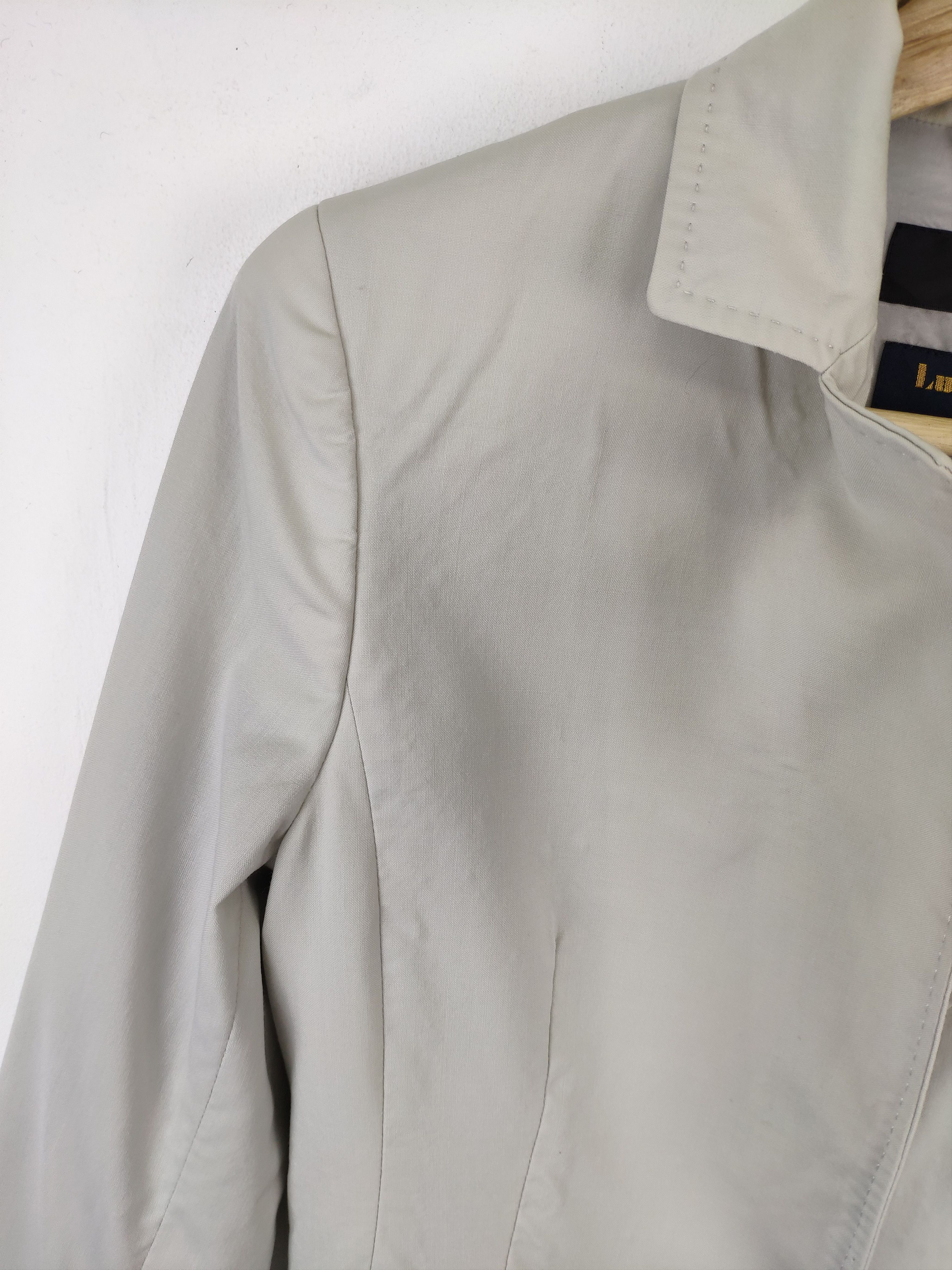 Designer × Yohji Yamamoto Ined Yohji Yamamoto Wool Blazer Jacket Size XS / US 0-2 / IT 36-38 - 10 Thumbnail
