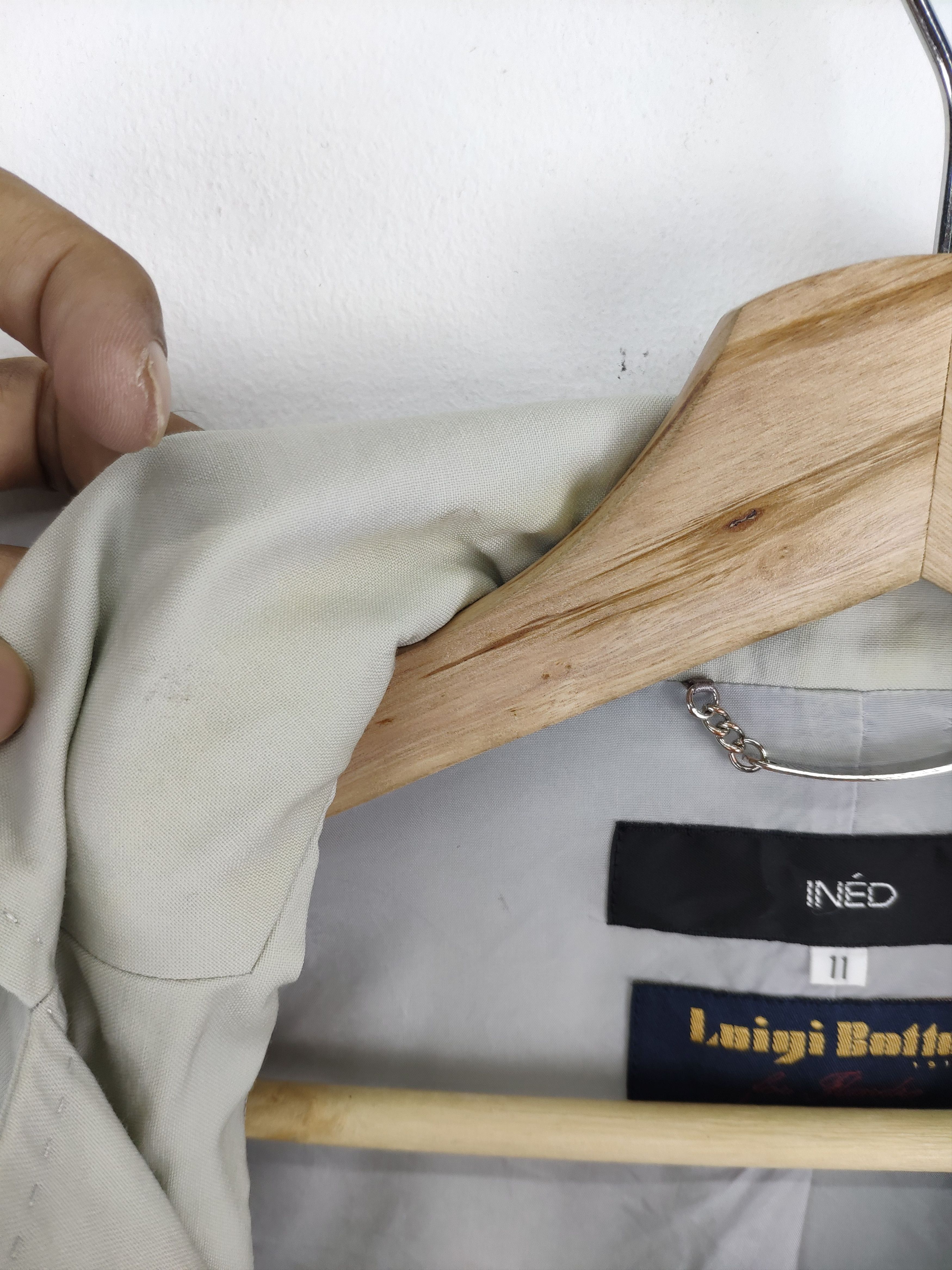 Designer × Yohji Yamamoto Ined Yohji Yamamoto Wool Blazer Jacket Size XS / US 0-2 / IT 36-38 - 13 Thumbnail